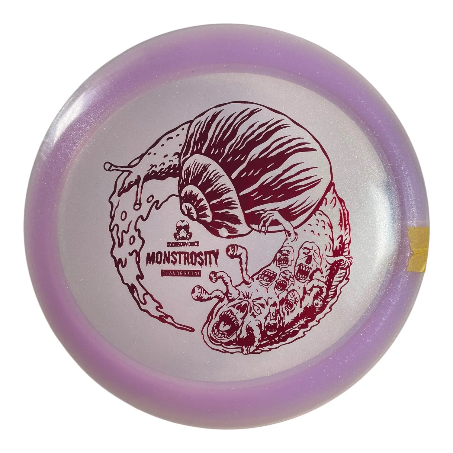 Doomsday Discs Monstrosity | Clandestine | Pink/Red 171-174g Disc Golf