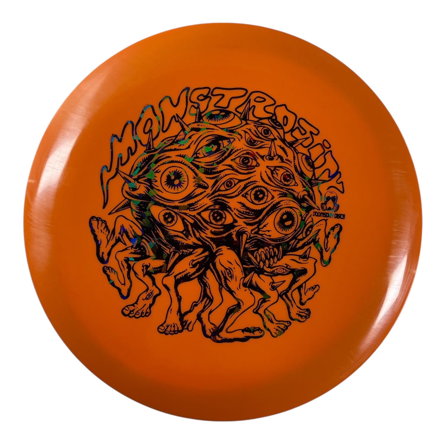 Doomsday Discs Monstrosity | Survival | Orange/Black Holo 172g Disc Golf