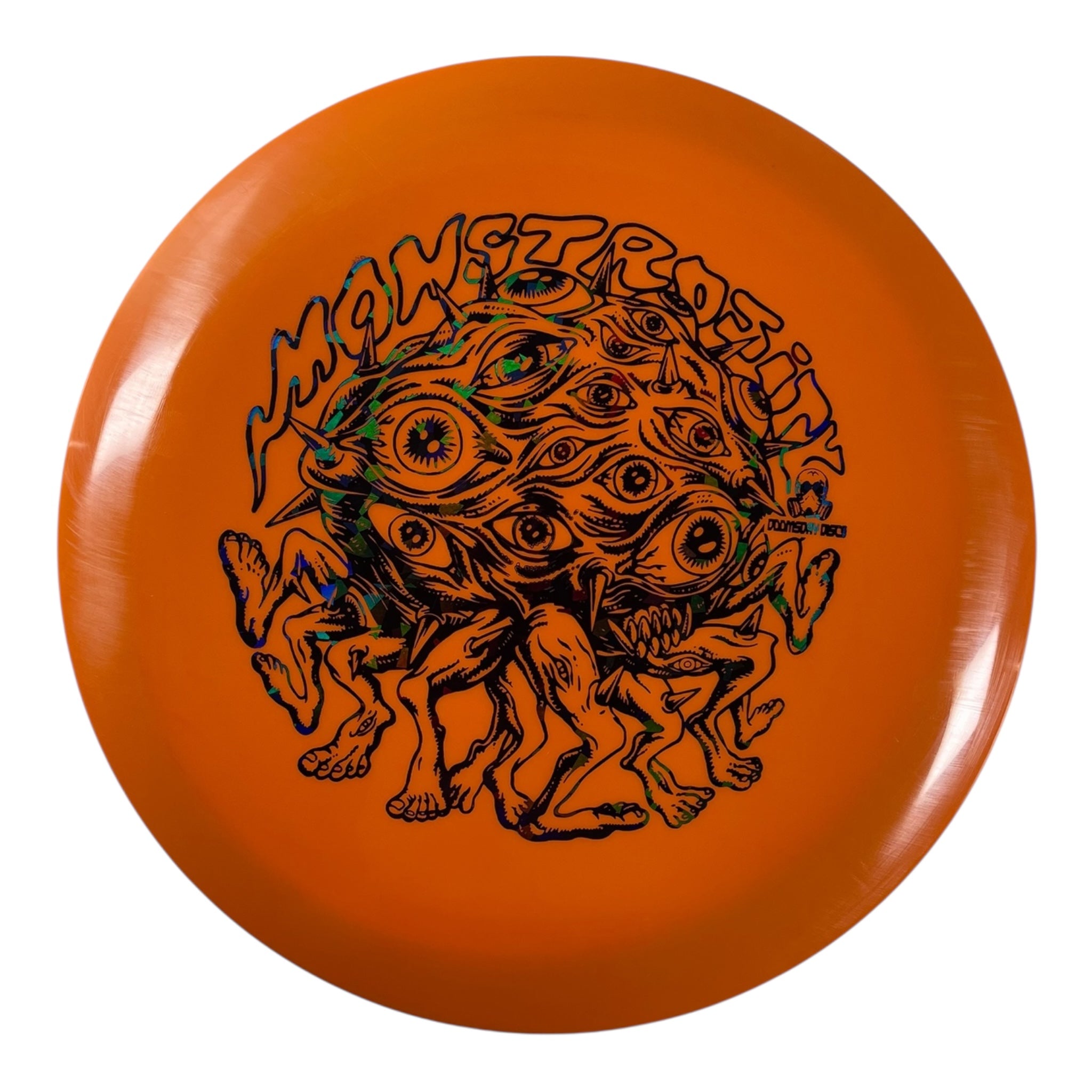 Doomsday Discs Monstrosity | Survival | Orange/Black Holo 172g Disc Golf