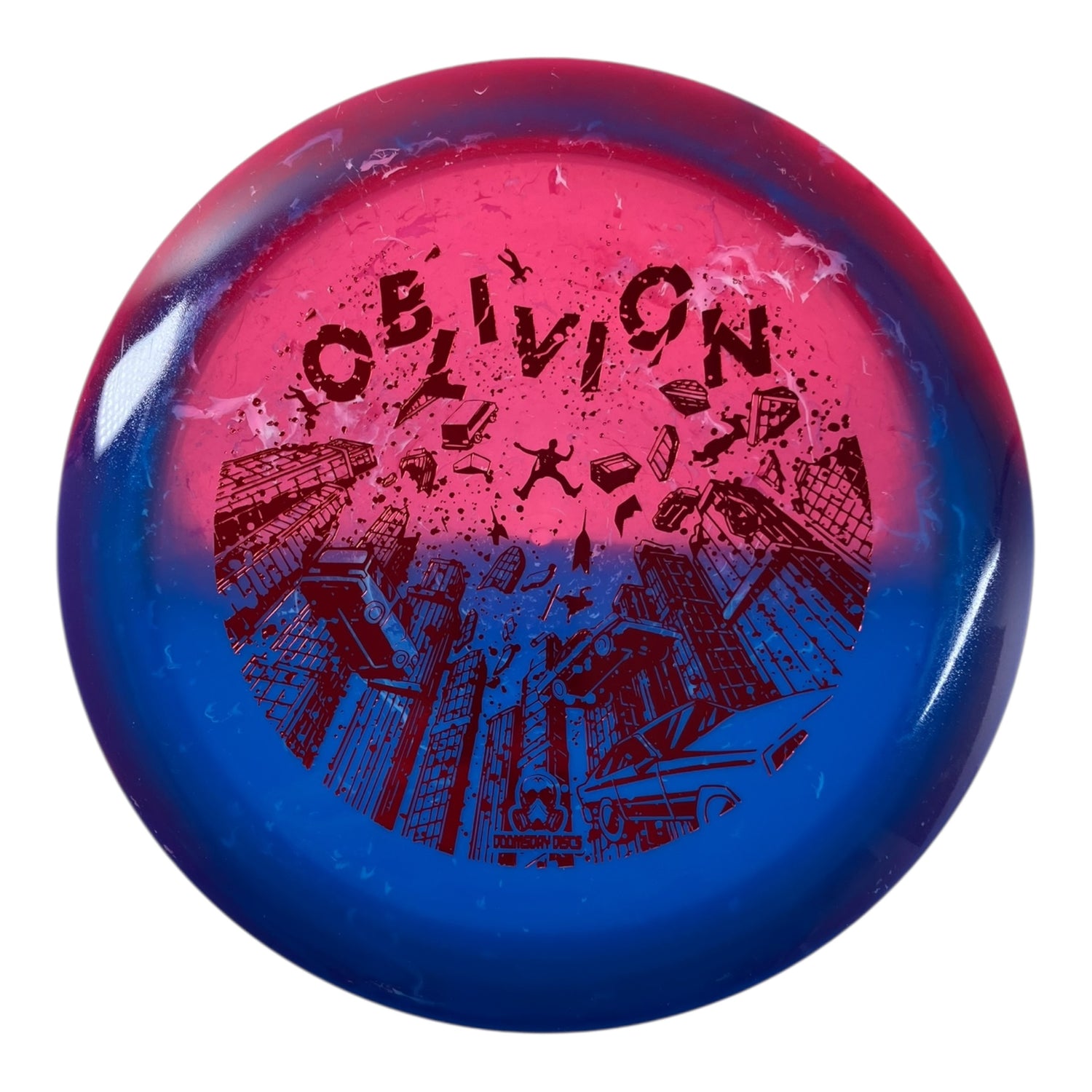 Doomsday Discs Oblivion | Retina | Red/Blue 175g Disc Golf