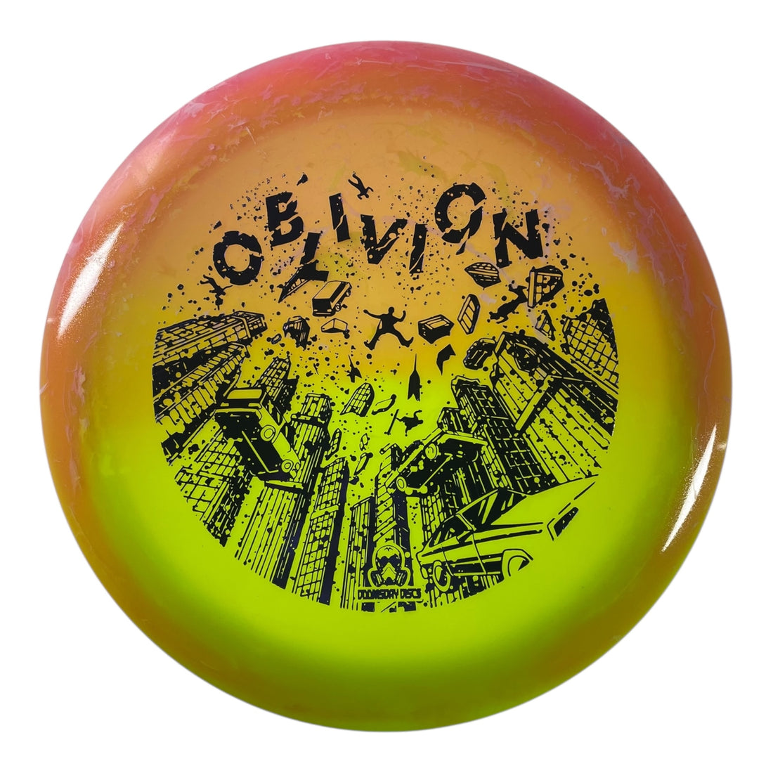 Doomsday Discs Oblivion | Retina | Yellow/Pink/Blue 174-175g Disc Golf