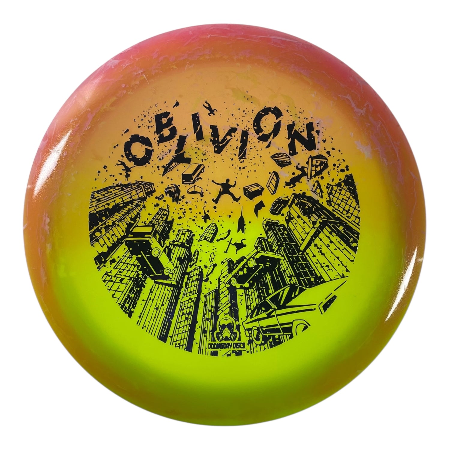 Doomsday Discs Oblivion | Retina | Yellow/Pink/Blue 174-175g Disc Golf