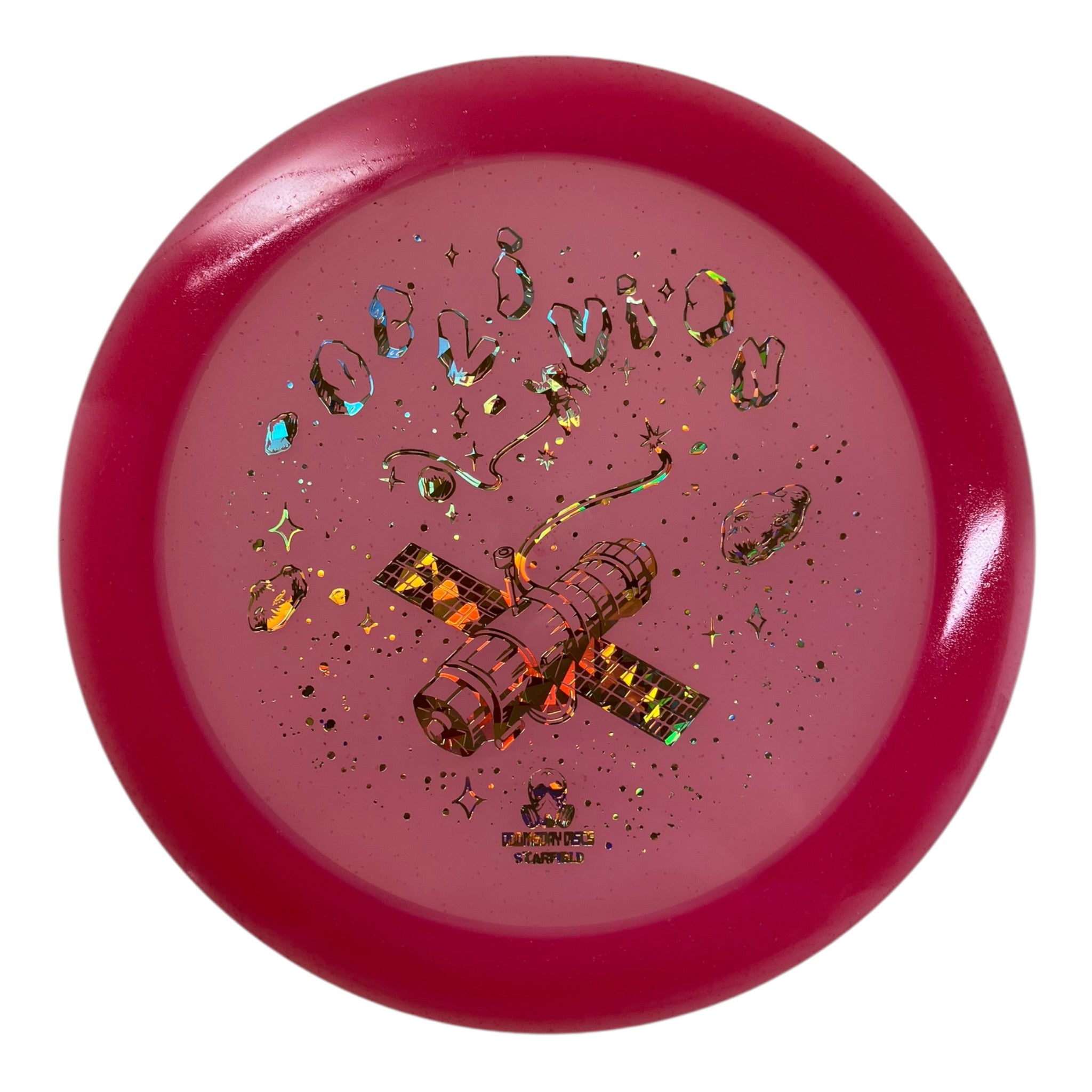 Doomsday Discs Oblivion | Starfield | Pink/Gold 175g Disc Golf