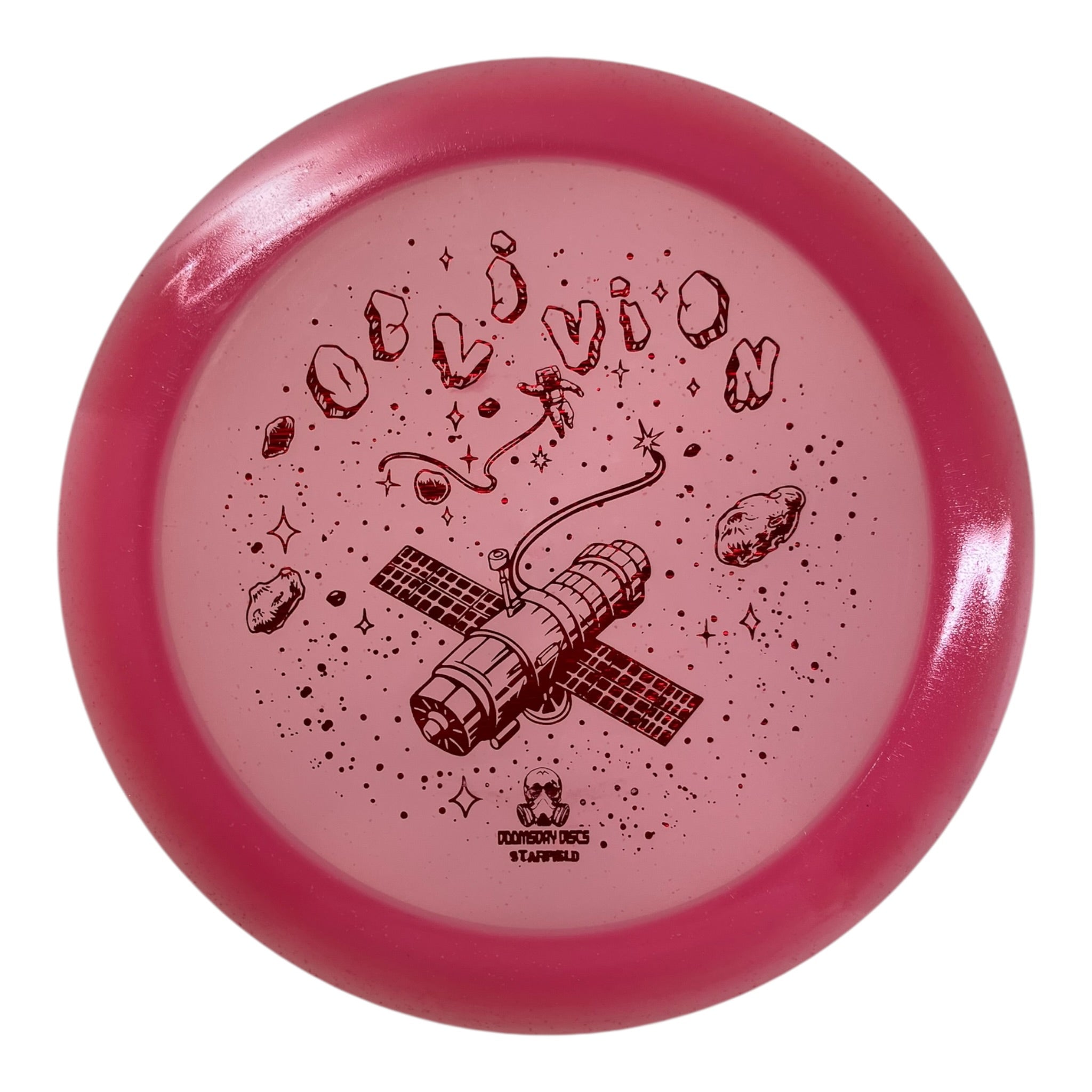 Doomsday Discs Oblivion | Starfield | Pink/Red 175g Disc Golf