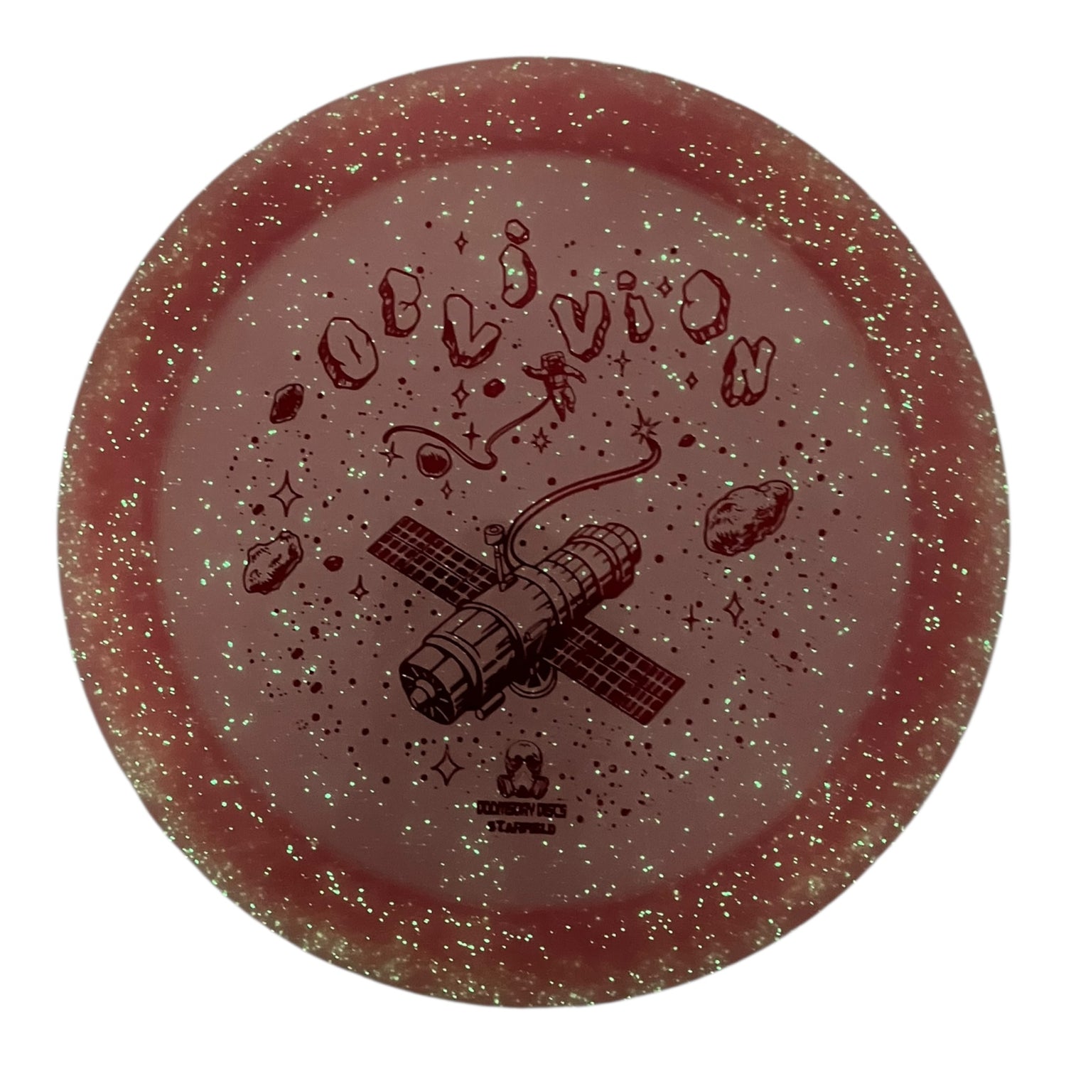 Doomsday Discs Oblivion | Starfield | Pink/Red 175g Disc Golf