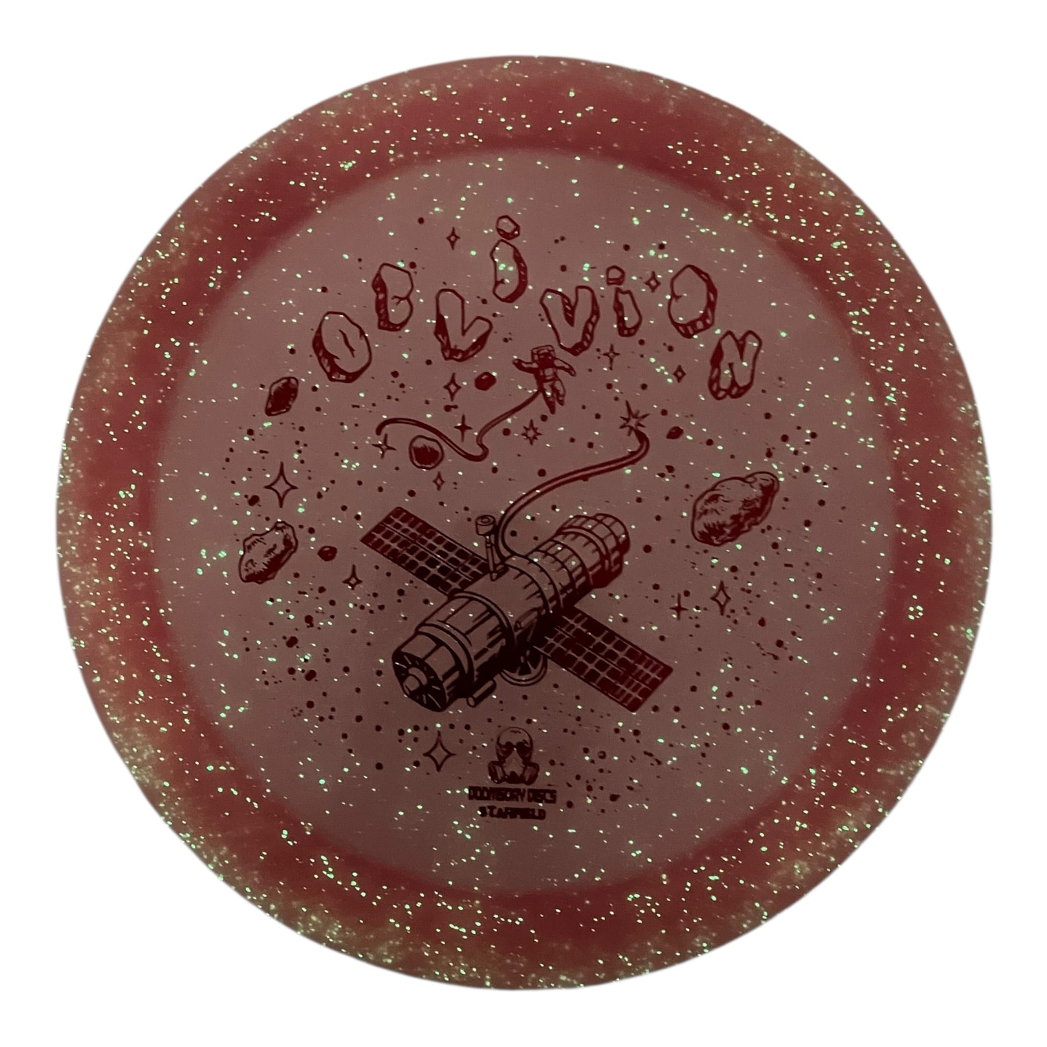 Doomsday Discs Oblivion | Starfield | Pink/Red 175g Disc Golf