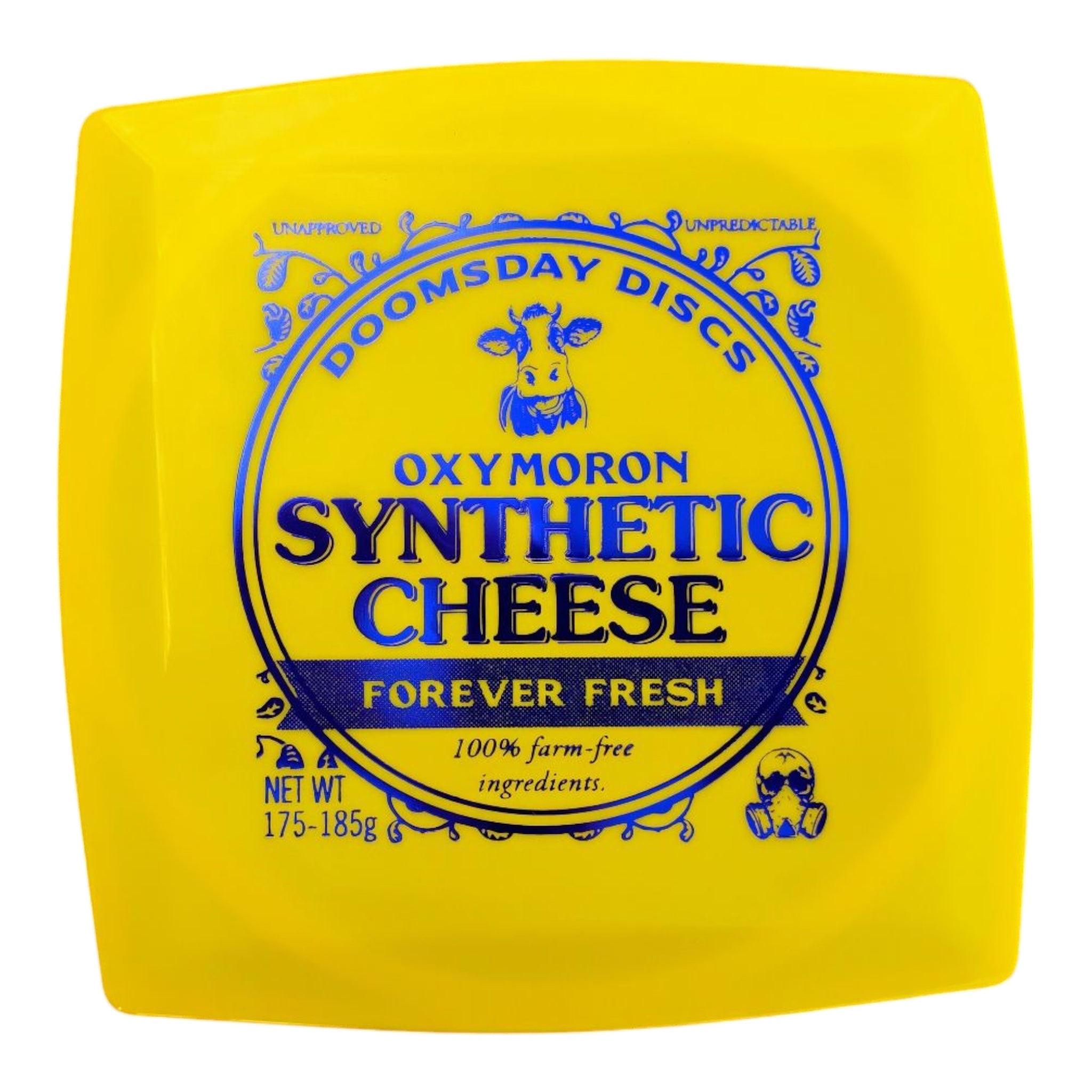 Doomsday Discs Oxymoron | Survival | Yellow 177+g (Synthetic Cheese) Disc Golf