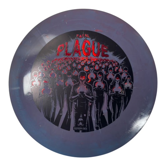 Doomsday Discs Plague | Fatal | Purple/Red 173g Disc Golf