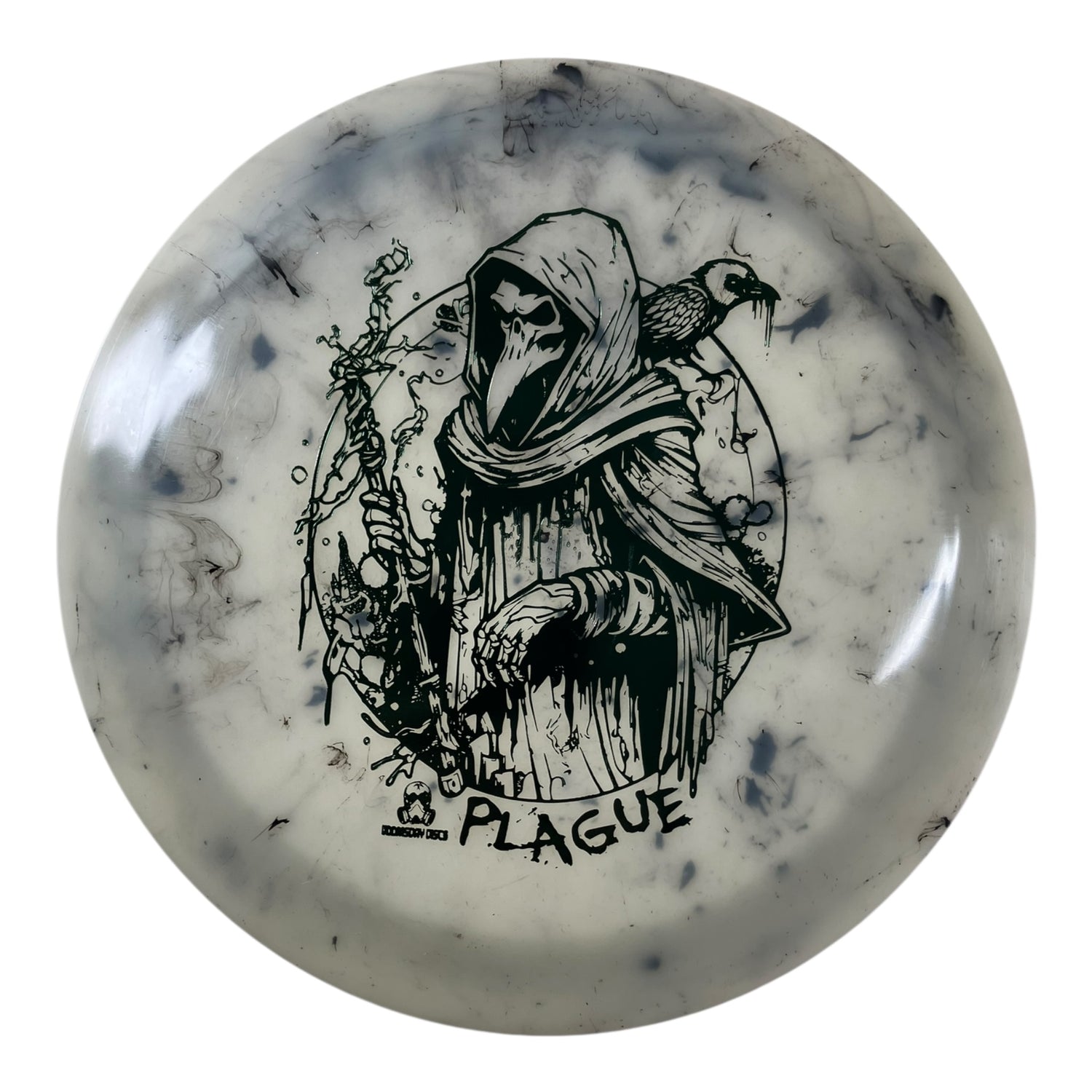 Doomsday Discs Plague | Radioactive Waste | Glow/Green 169g Disc Golf