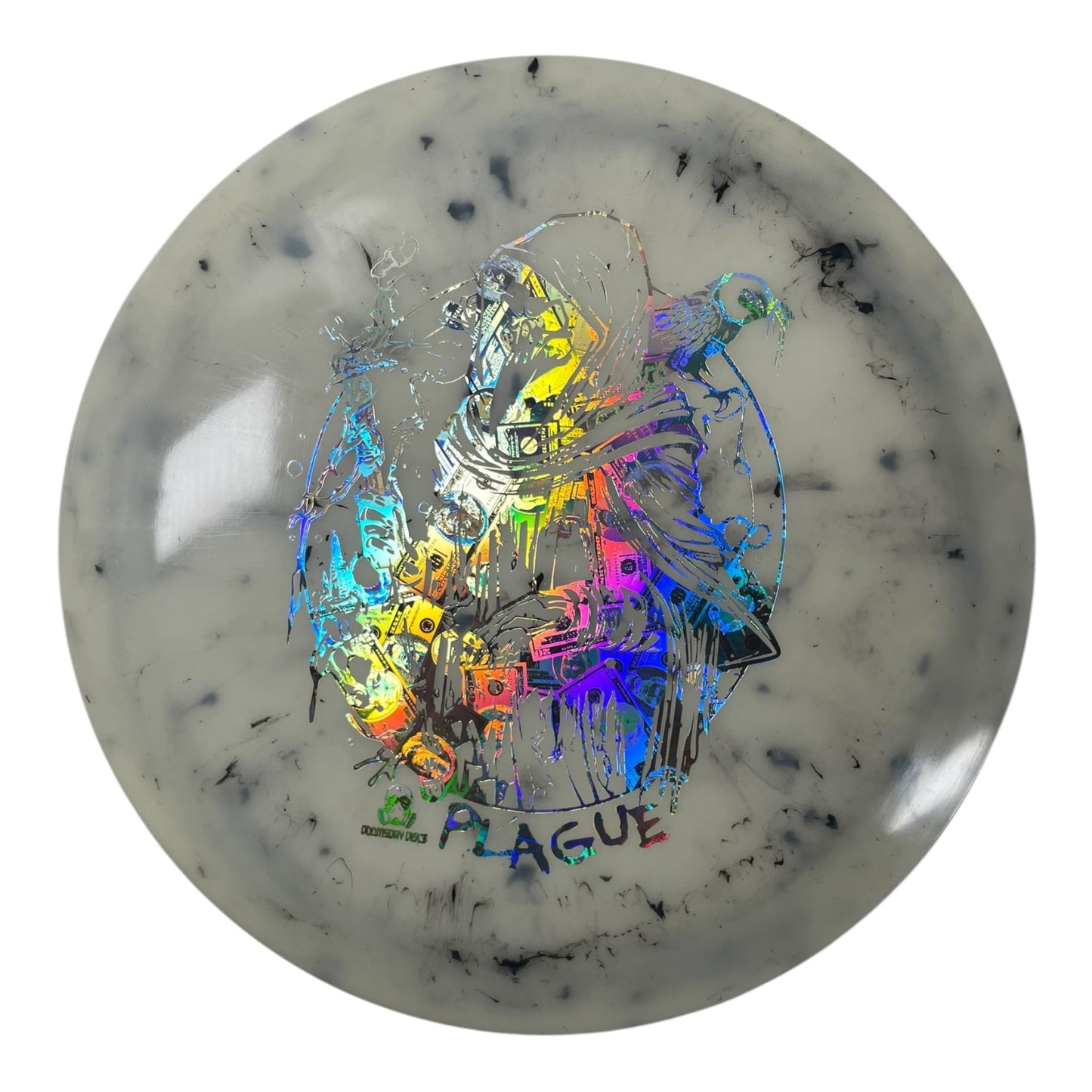 Doomsday Discs Plague | Radioactive Waste | Glow/Holo 175g Disc Golf