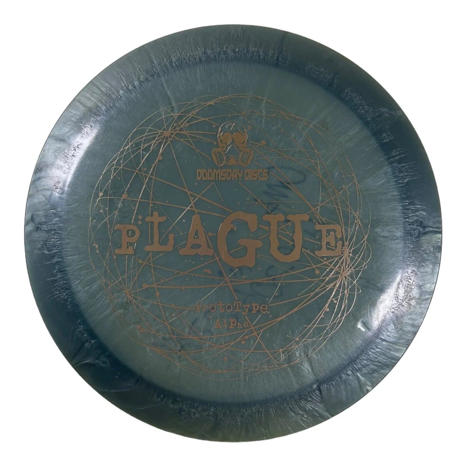 Doomsday Discs Plague - Used Good | Meltdown | Grey/Bronze 170g Disc Golf