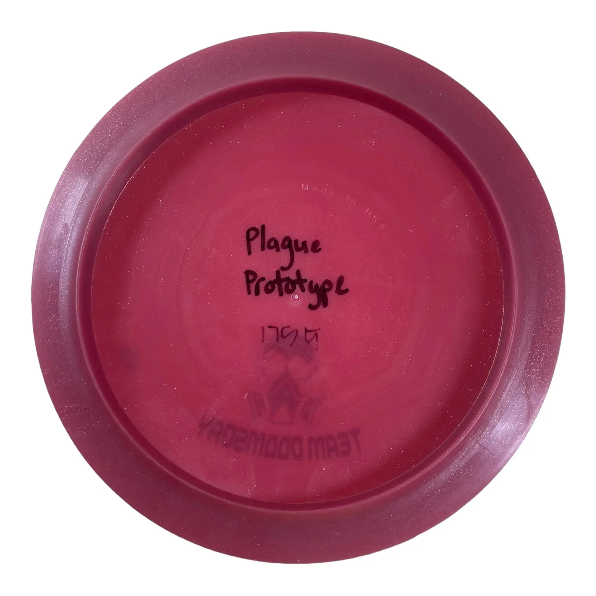 Doomsday Discs Plague - Used Like New | Uranium | Red/Black 175g (Prototype) Disc Golf