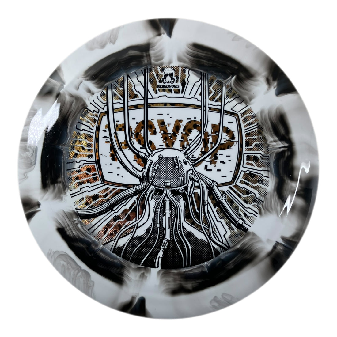 Doomsday Discs Psyop | Retina | Black/Cheetah 174g Disc Golf