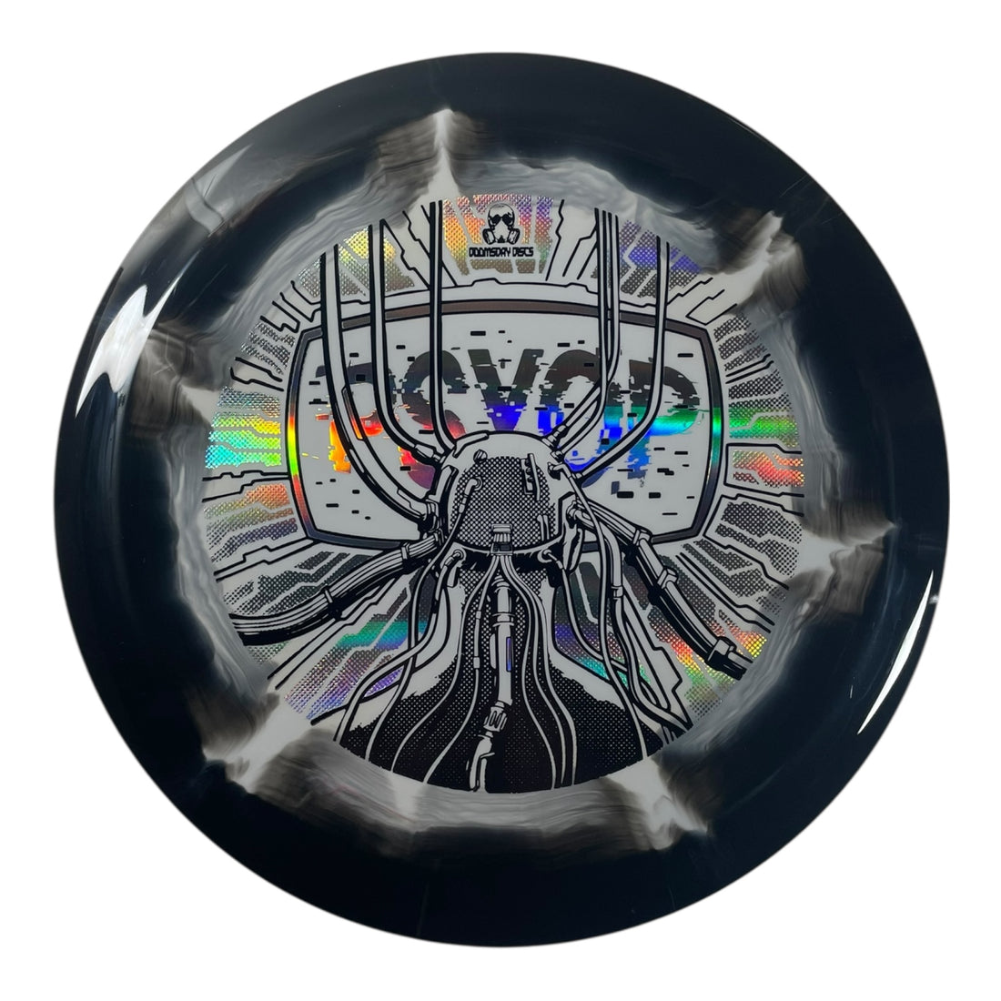Doomsday Discs Psyop | Retina | Black/Holo 173g Disc Golf