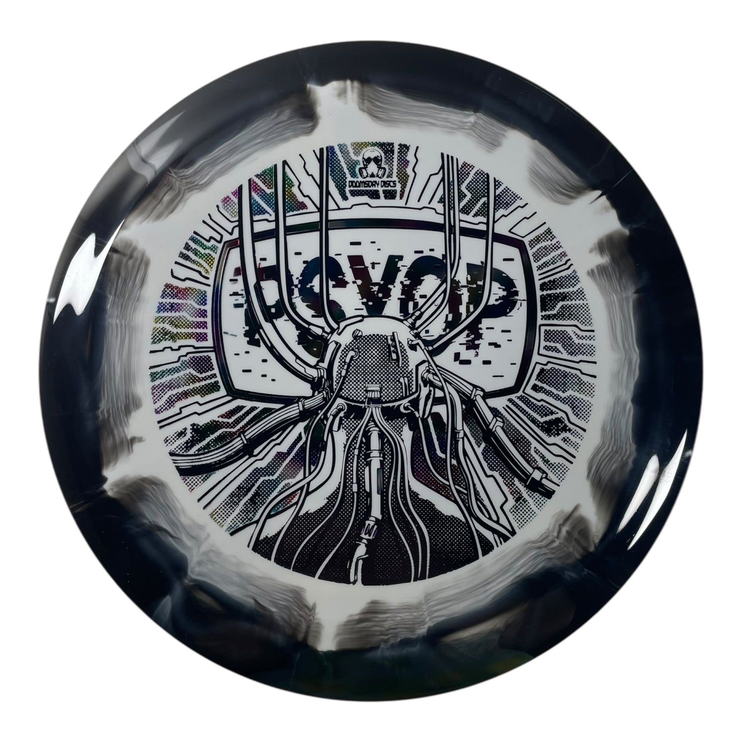 Doomsday Discs Psyop | Retina | Black/Jellybean 173g Disc Golf