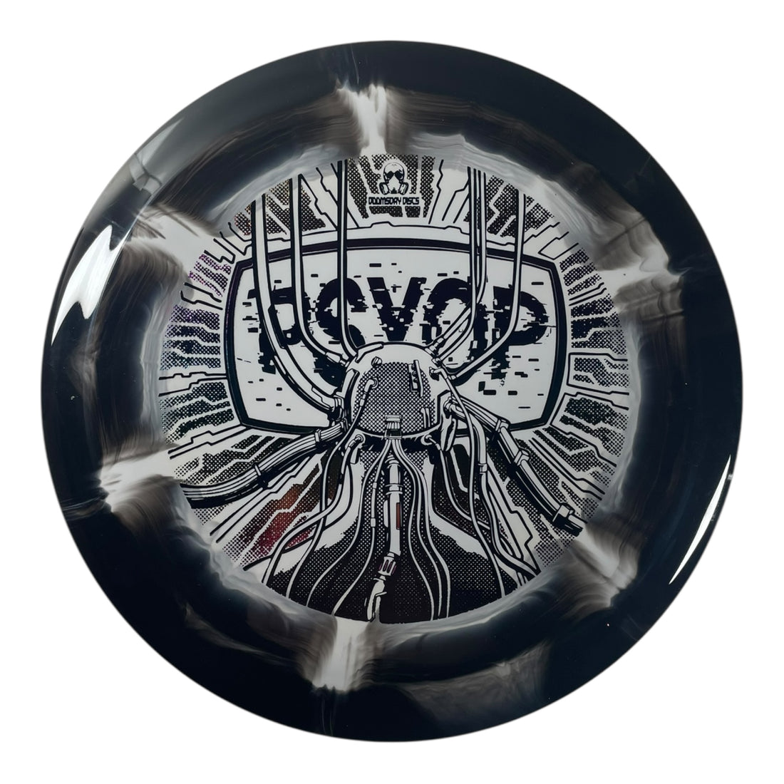Doomsday Discs Psyop | Retina | Black/Sunset 173g Disc Golf