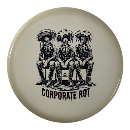 Doomsday Discs Rot | Isolation Glow | Glow/Burgundy 174g Disc Golf