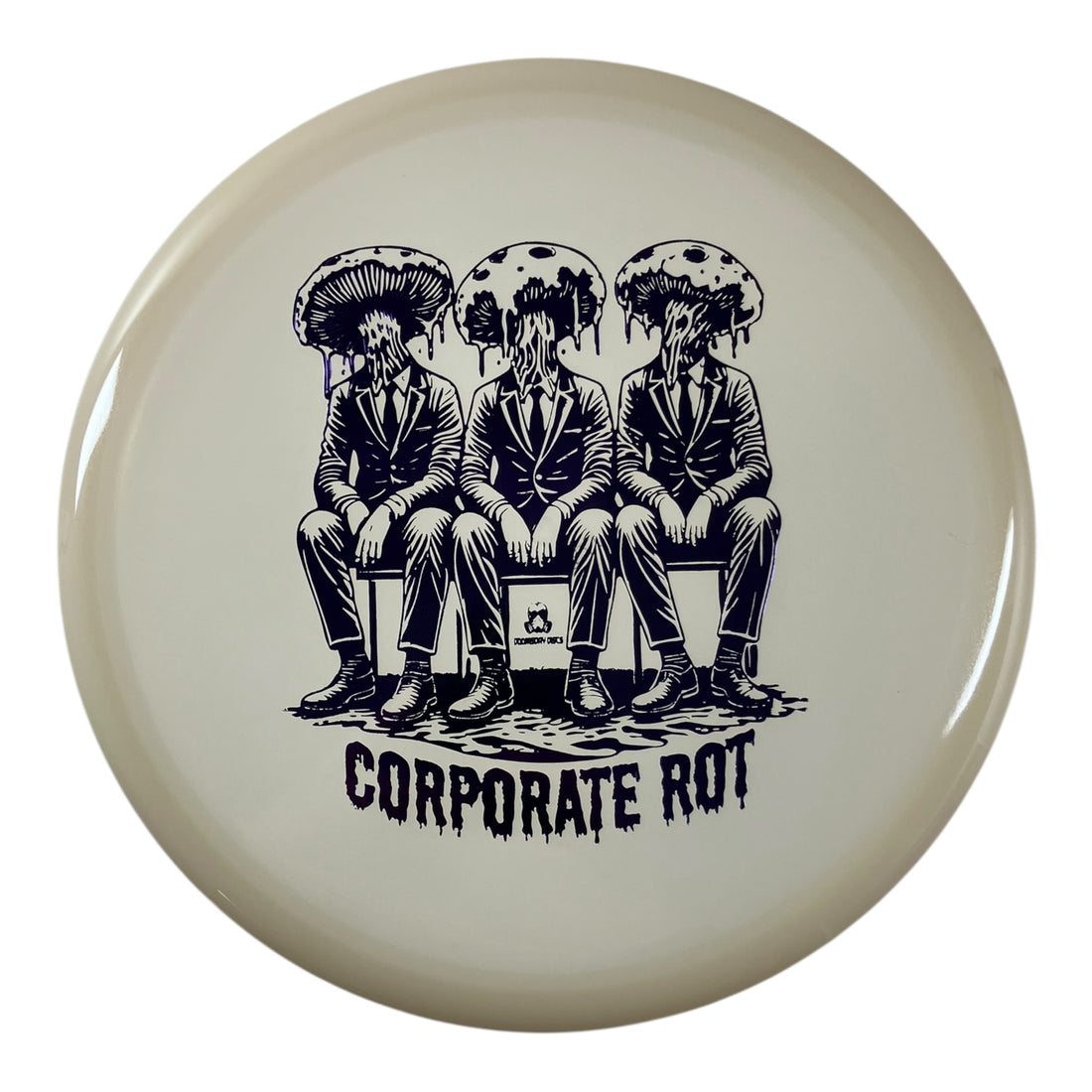 Doomsday Discs Rot | Isolation Glow | Glow/Purple 173g Disc Golf