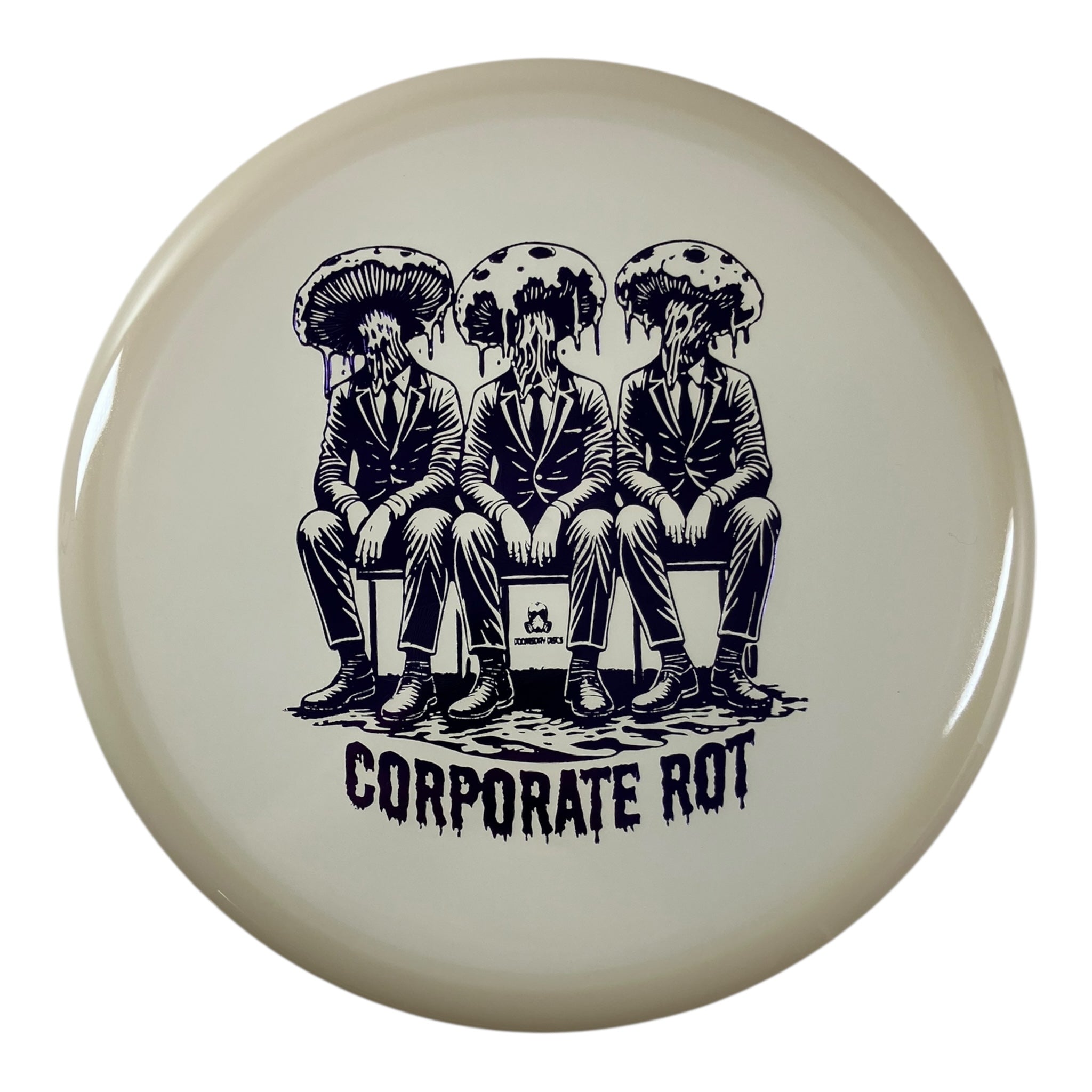 Doomsday Discs Rot | Isolation Glow | Glow/Purple 173g Disc Golf