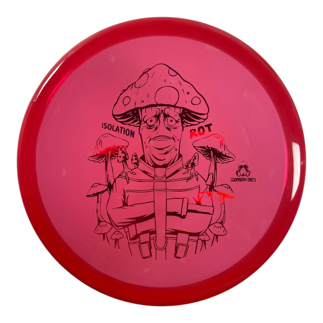Doomsday Discs Rot | Isolation | Red/Red 171g Disc Golf