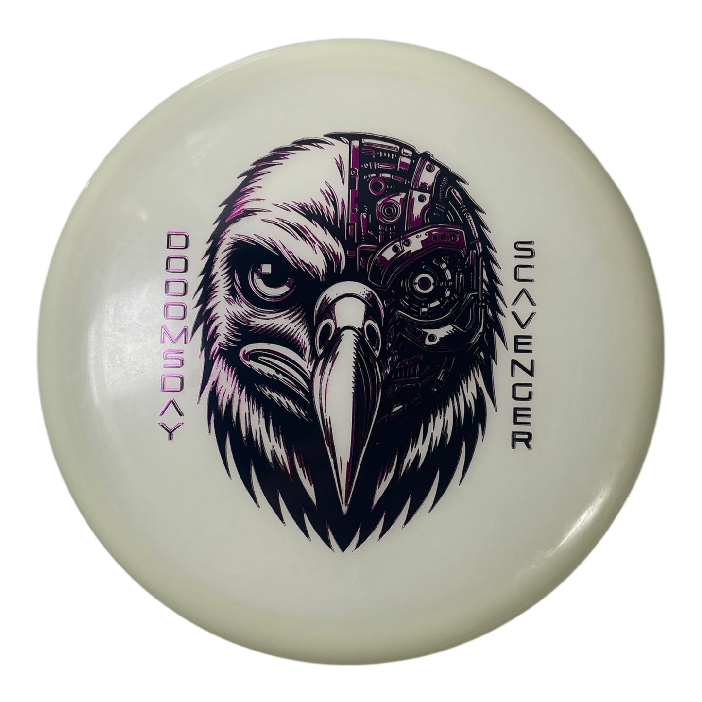 Doomsday Discs Scavenger | Isolation Glow | Glow/Pink 176g Disc Golf