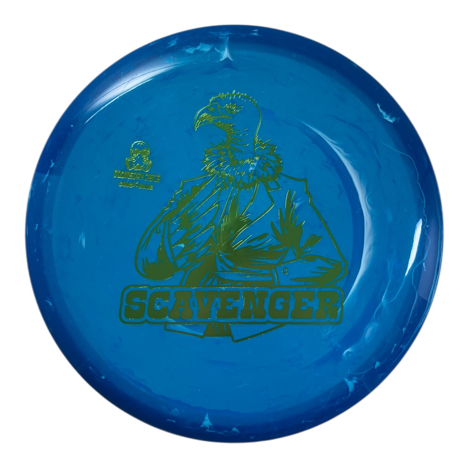 Doomsday Discs Scavenger | Shockwave | Blue/Lime 176g Disc Golf