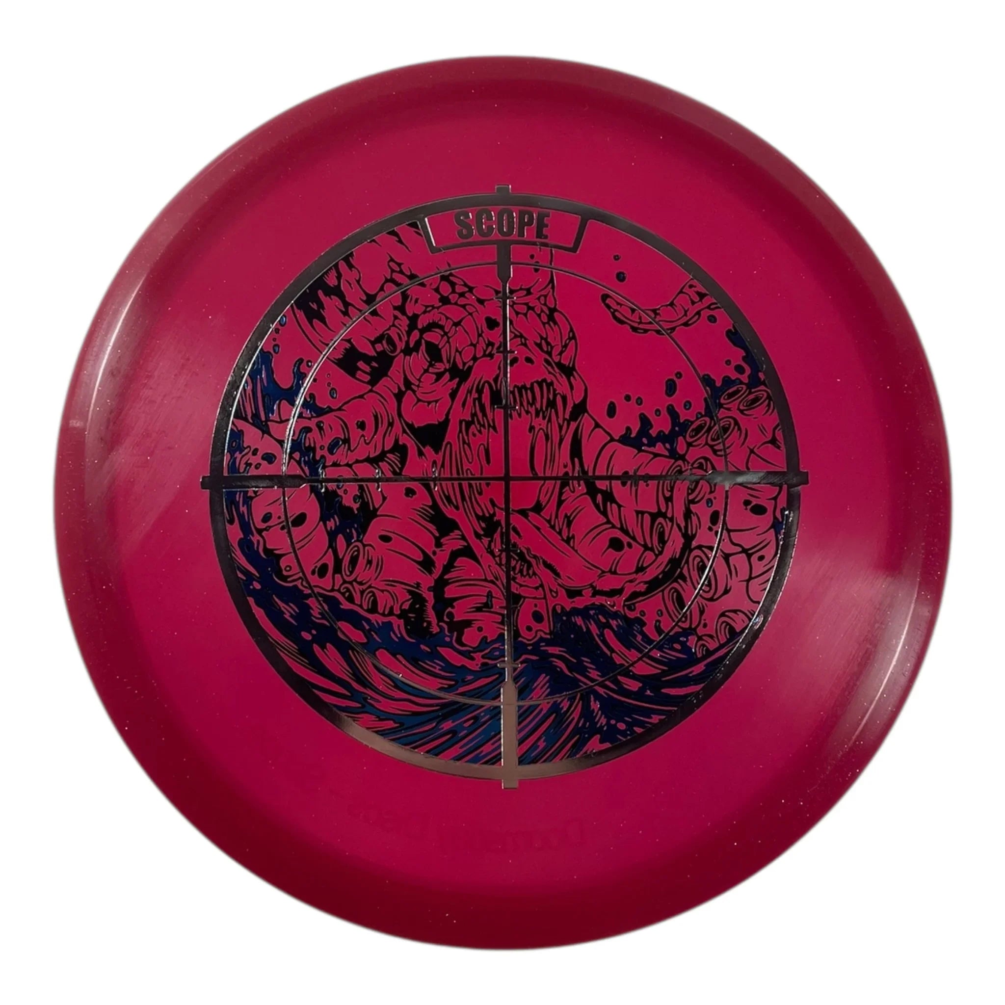 Doomsday Discs Scope | Cladestine | Red/Silver 170g Disc Golf