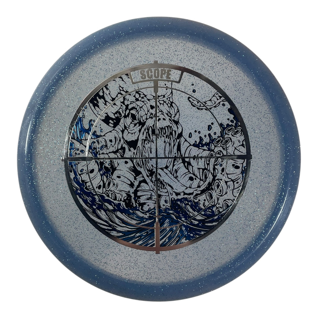 Doomsday Discs Scope | Clandestine | Blue/Silver 173g Disc Golf