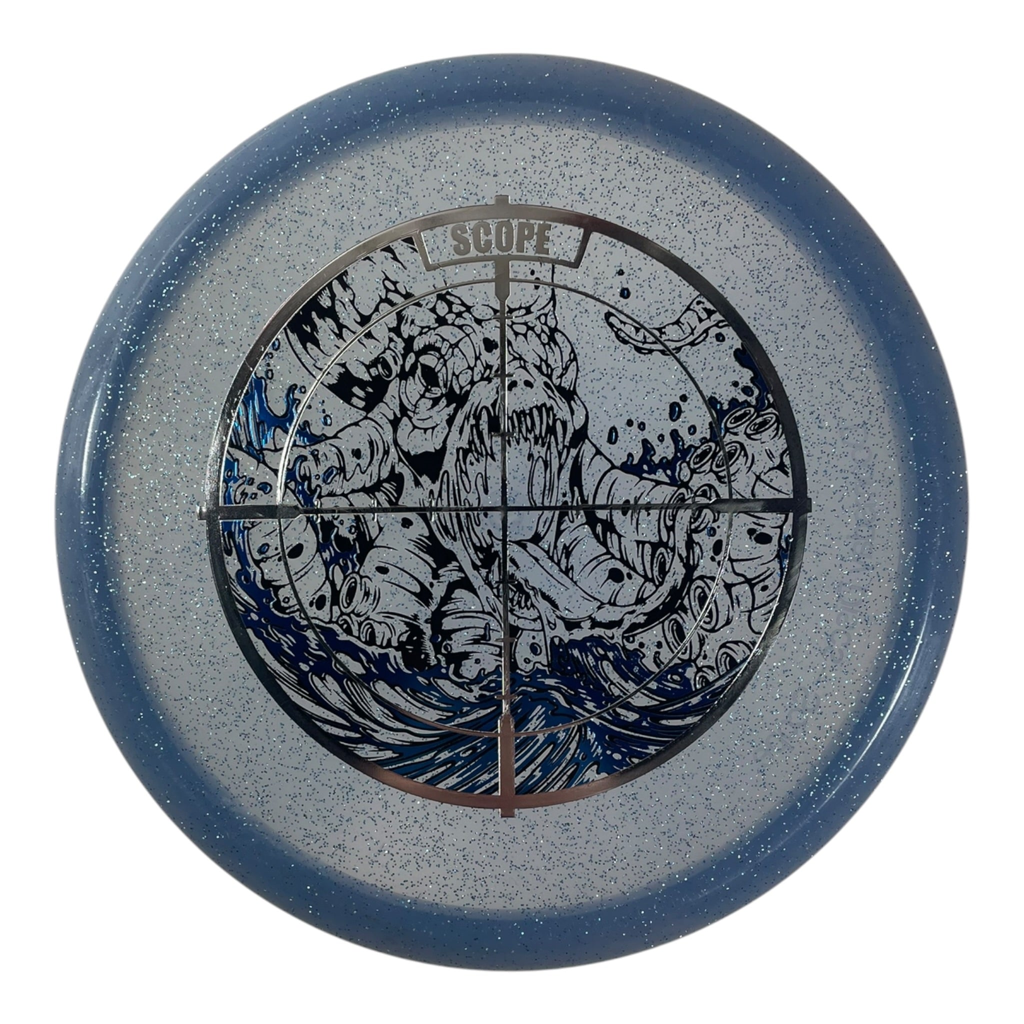 Doomsday Discs Scope | Clandestine | Blue/Silver 173g Disc Golf