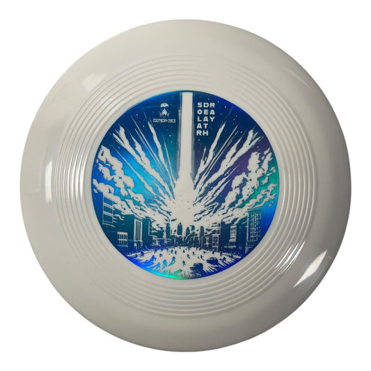 Doomsday Discs Solar Death Ray | Survival | White/Blue 174g Disc Golf