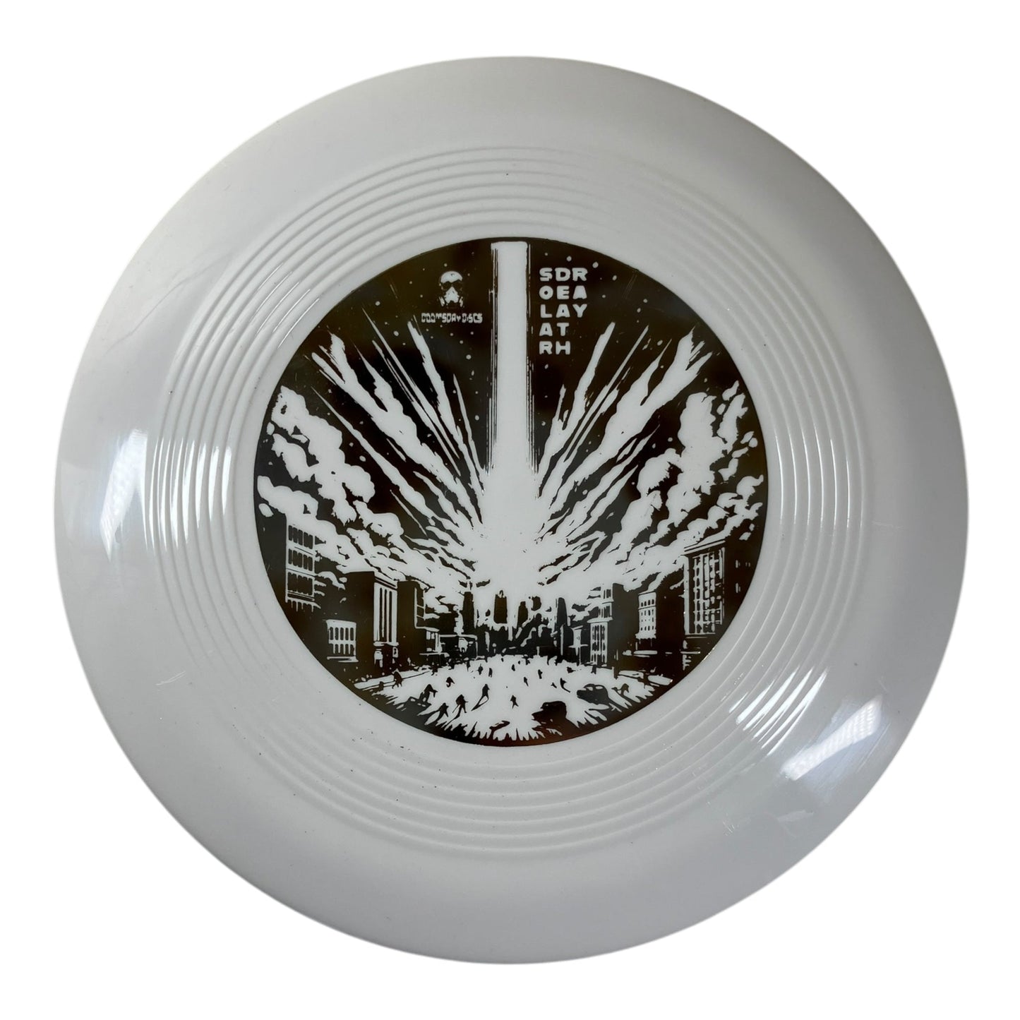 Doomsday Discs Solar Death Ray | Survival | White/Bronze 174g Disc Golf