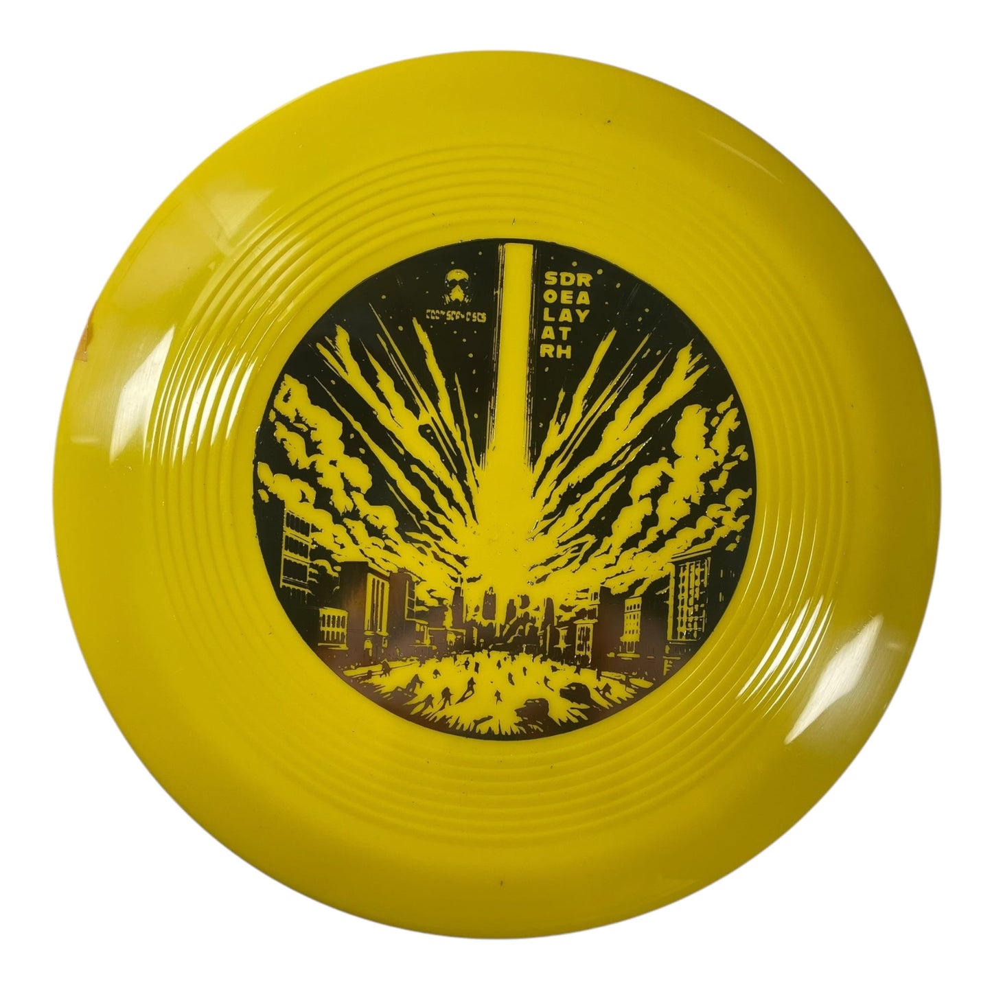 Doomsday Discs Solar Death Ray | Survival | Yellow/Bronze 174g Disc Golf