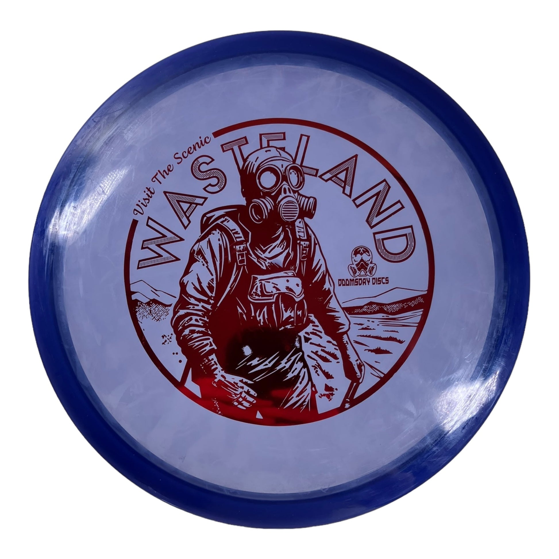 Doomsday Discs Wasteland | Isolation | Purple/Red 172g Disc Golf