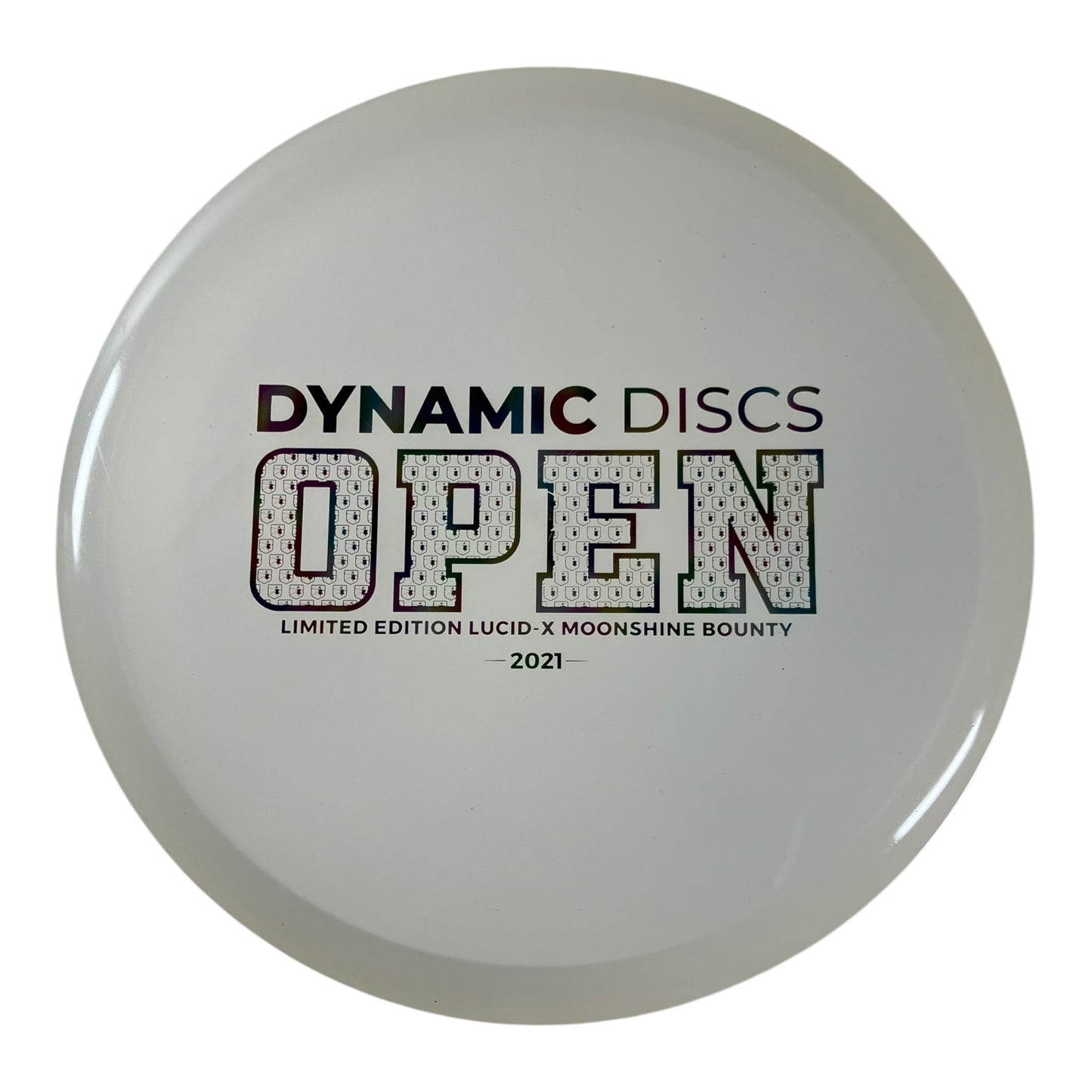 Dynamic Discs Bounty | Lucid - X Moonshine | White/Rainbow 174g (Used Great) Disc Golf