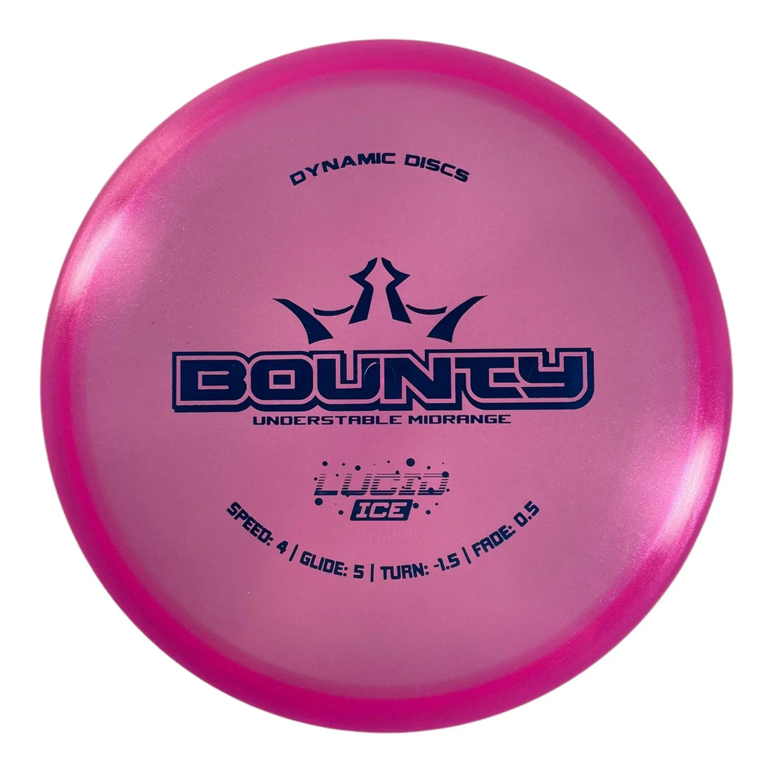 Dynamic Discs Bounty | Lucid | Pink/Blue 178g Disc Golf