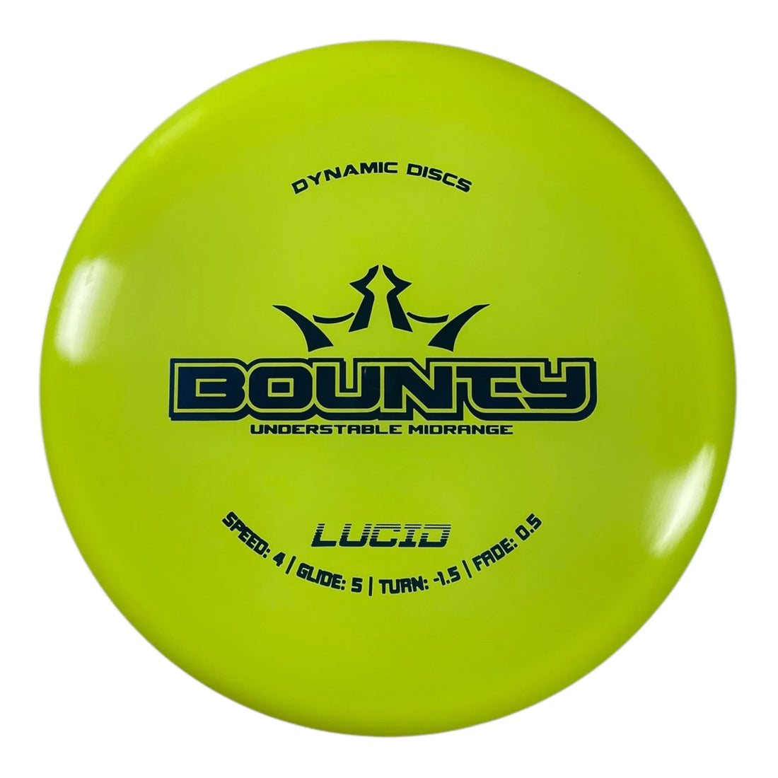 Dynamic Discs Bounty | Lucid | Yellow/Blue 177g Disc Golf