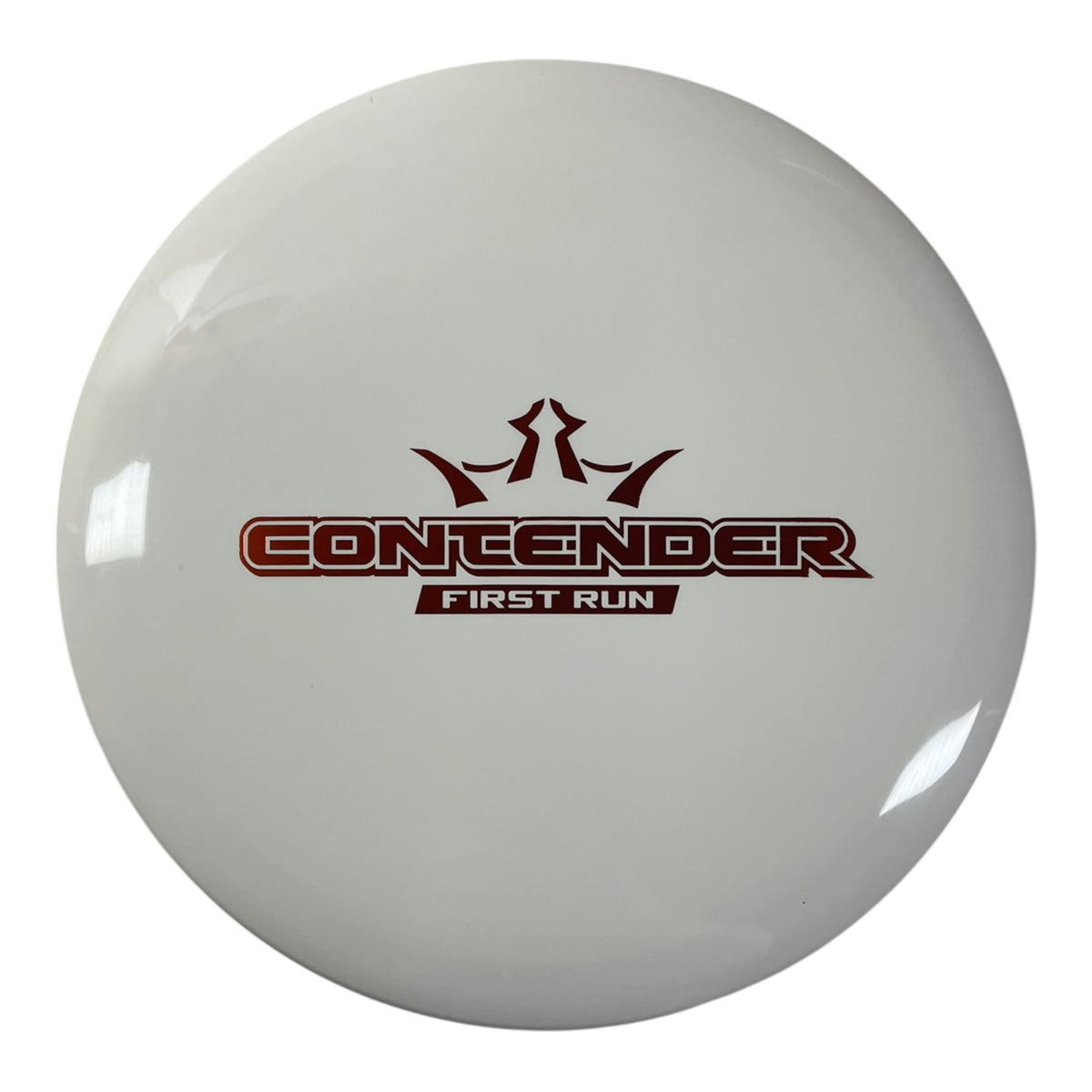 Dynamic Discs Contender | Fuzion | White/Orange 173g (First Run) Disc Golf