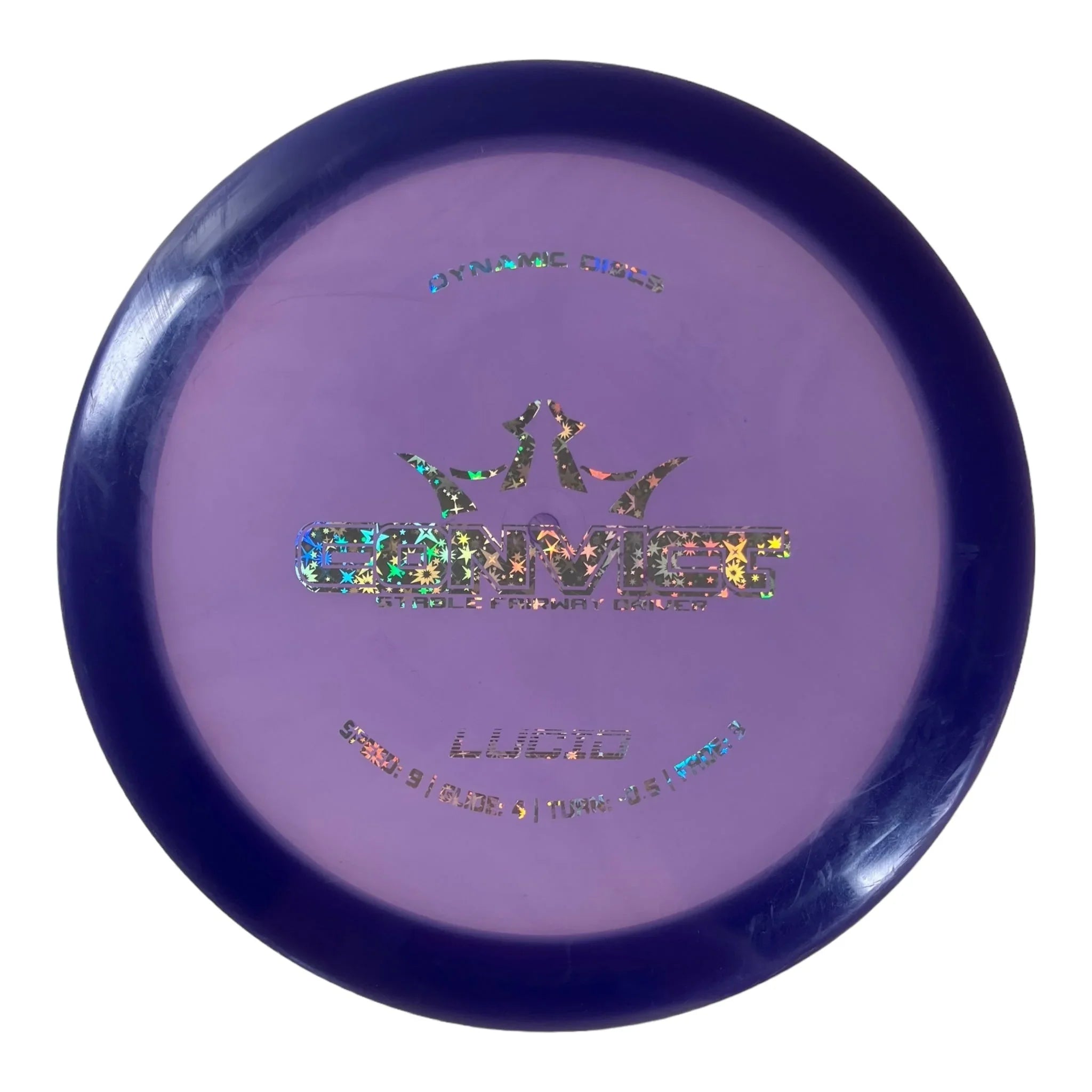 Dynamic Discs Convict | Lucid | Purple/Holo 174g (Used Good) Disc Golf