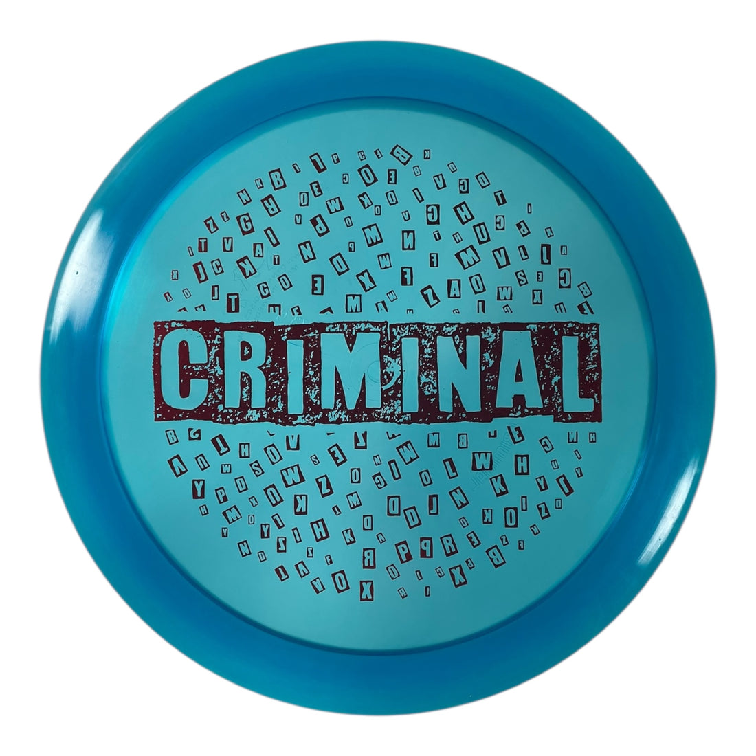 Dynamic Discs Criminal | Lucid-Ice | Blue/Red 173g Disc Golf