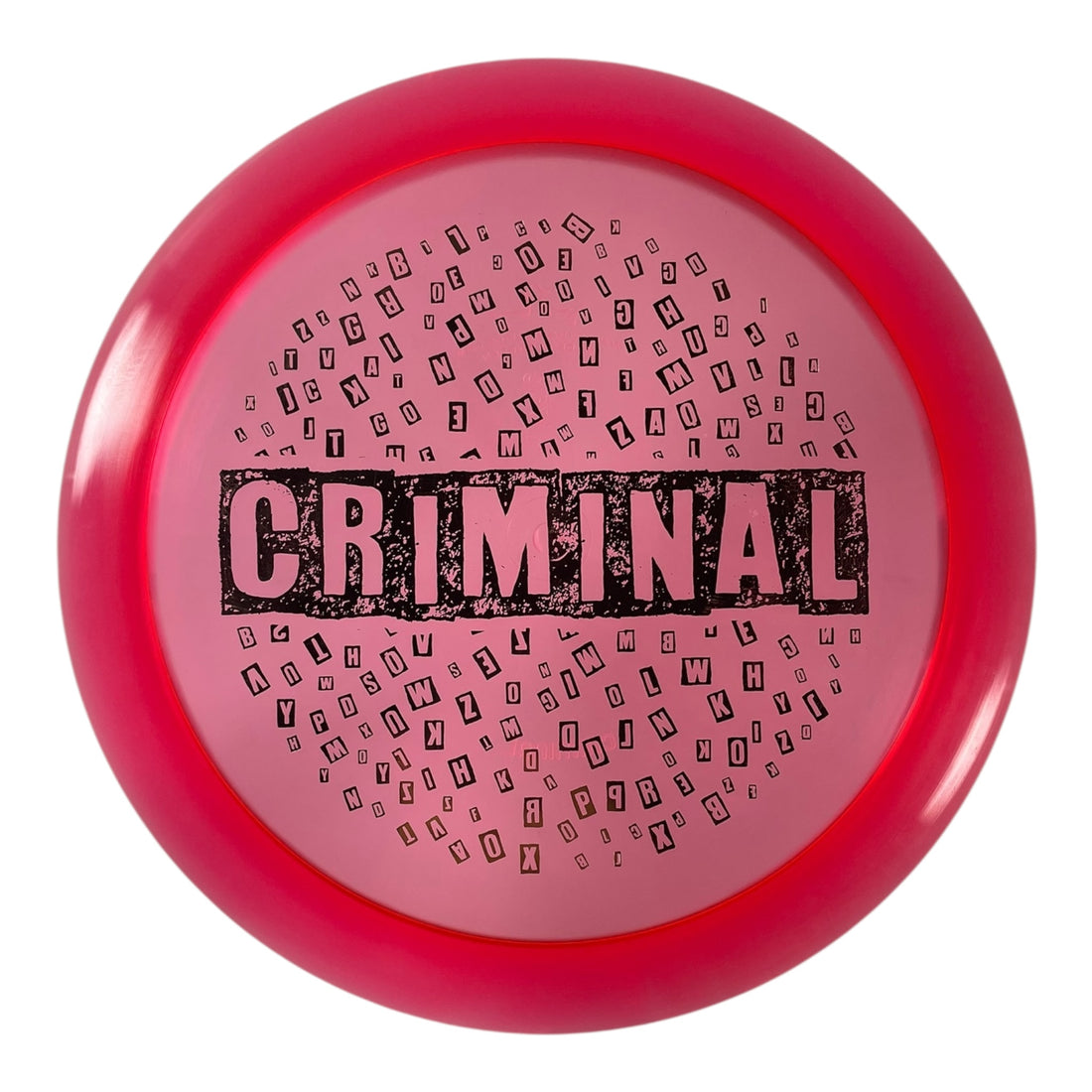 Dynamic Discs Criminal | Lucid-Ice | Pink/Gold 175g Disc Golf