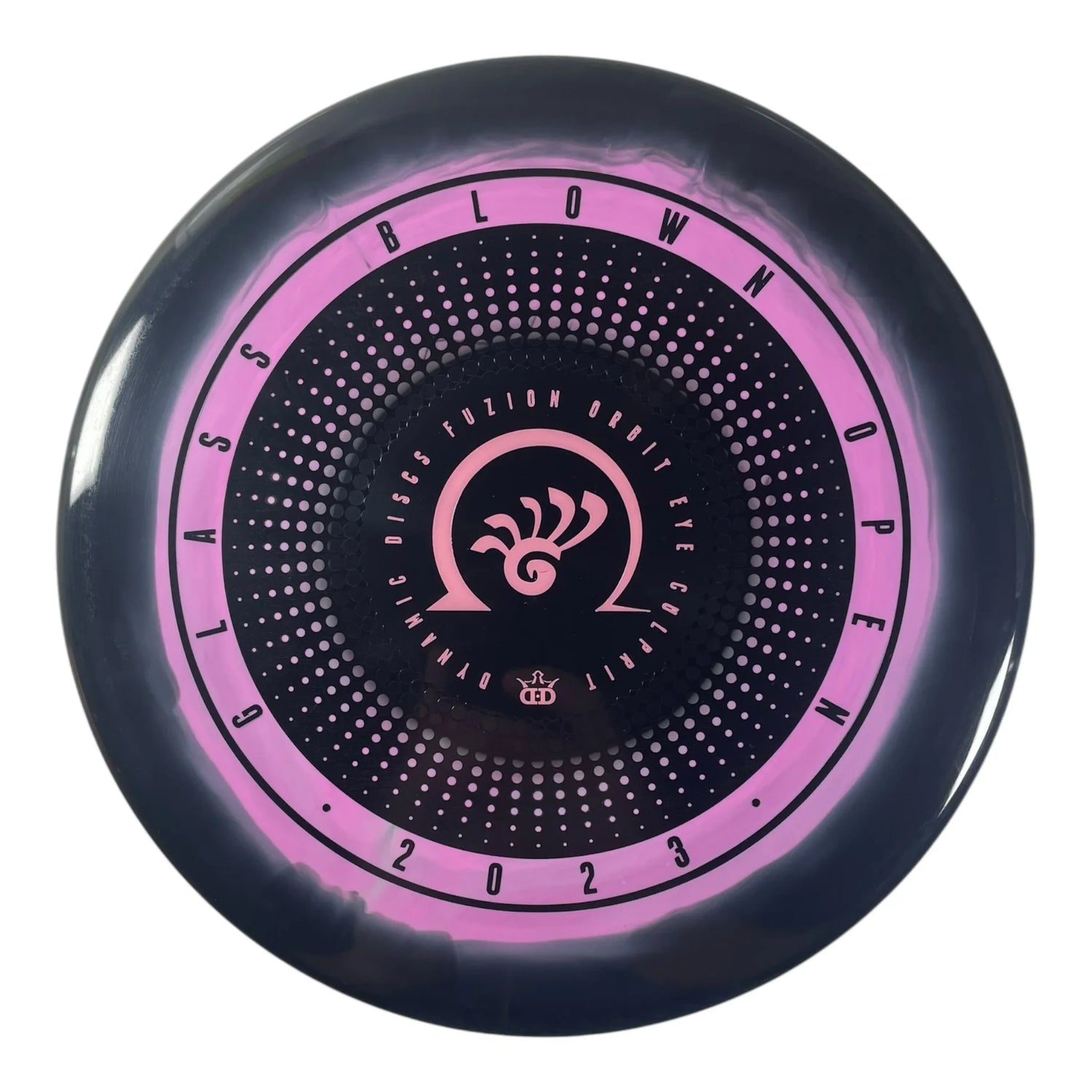 Dynamic Discs Culprit | Fuzion Orbit Eye | Pink/Black 174g (2023 Glass Blown Open) Disc Golf