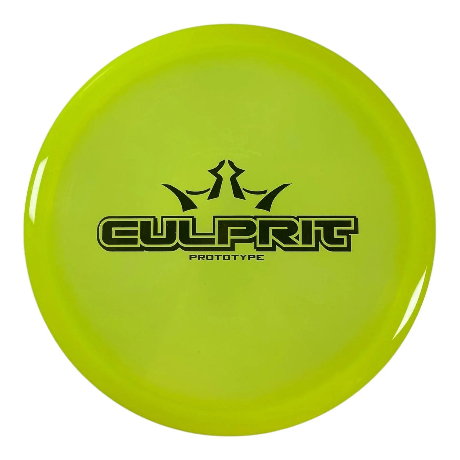 Dynamic Discs Culprit Prototype | Lucid - Ice | Yellow/Gold 176g Disc Golf
