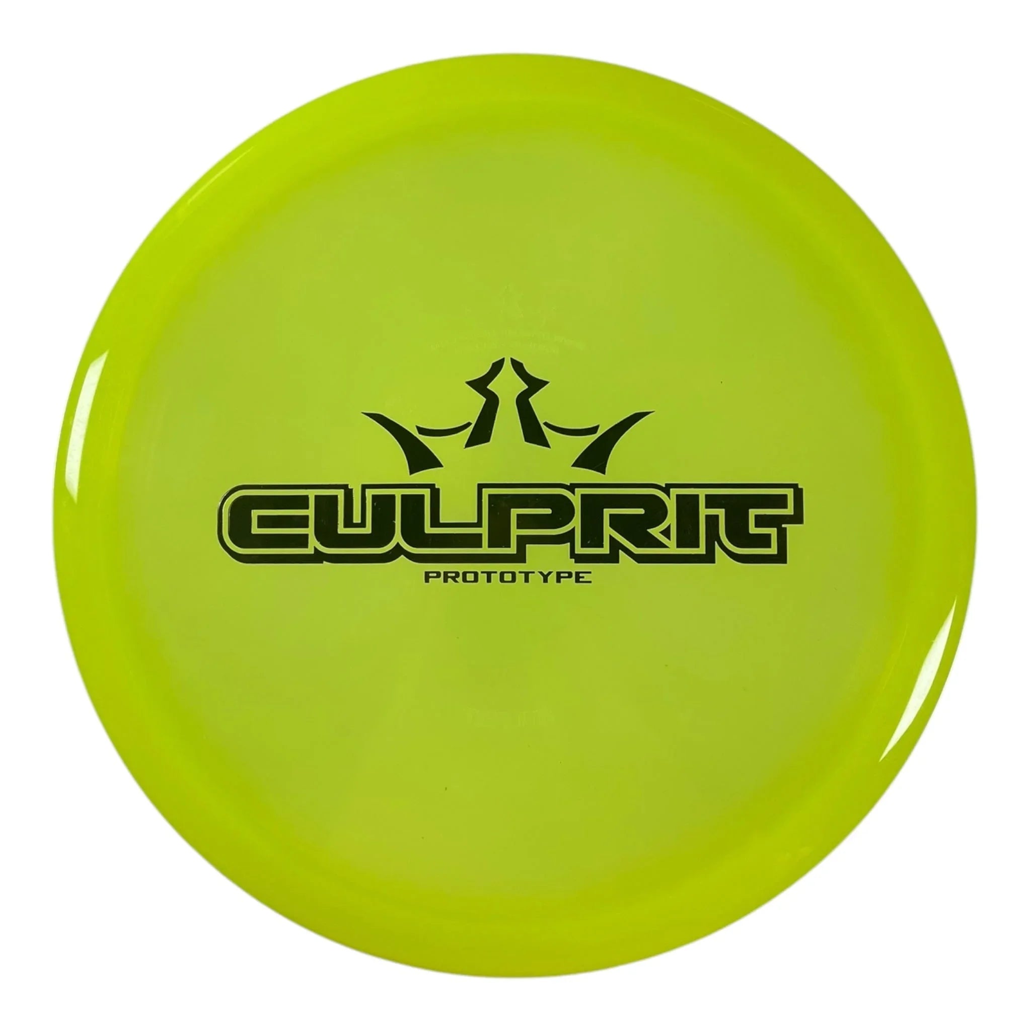 Dynamic Discs Culprit Prototype | Lucid - Ice | Yellow/Gold 176g Disc Golf