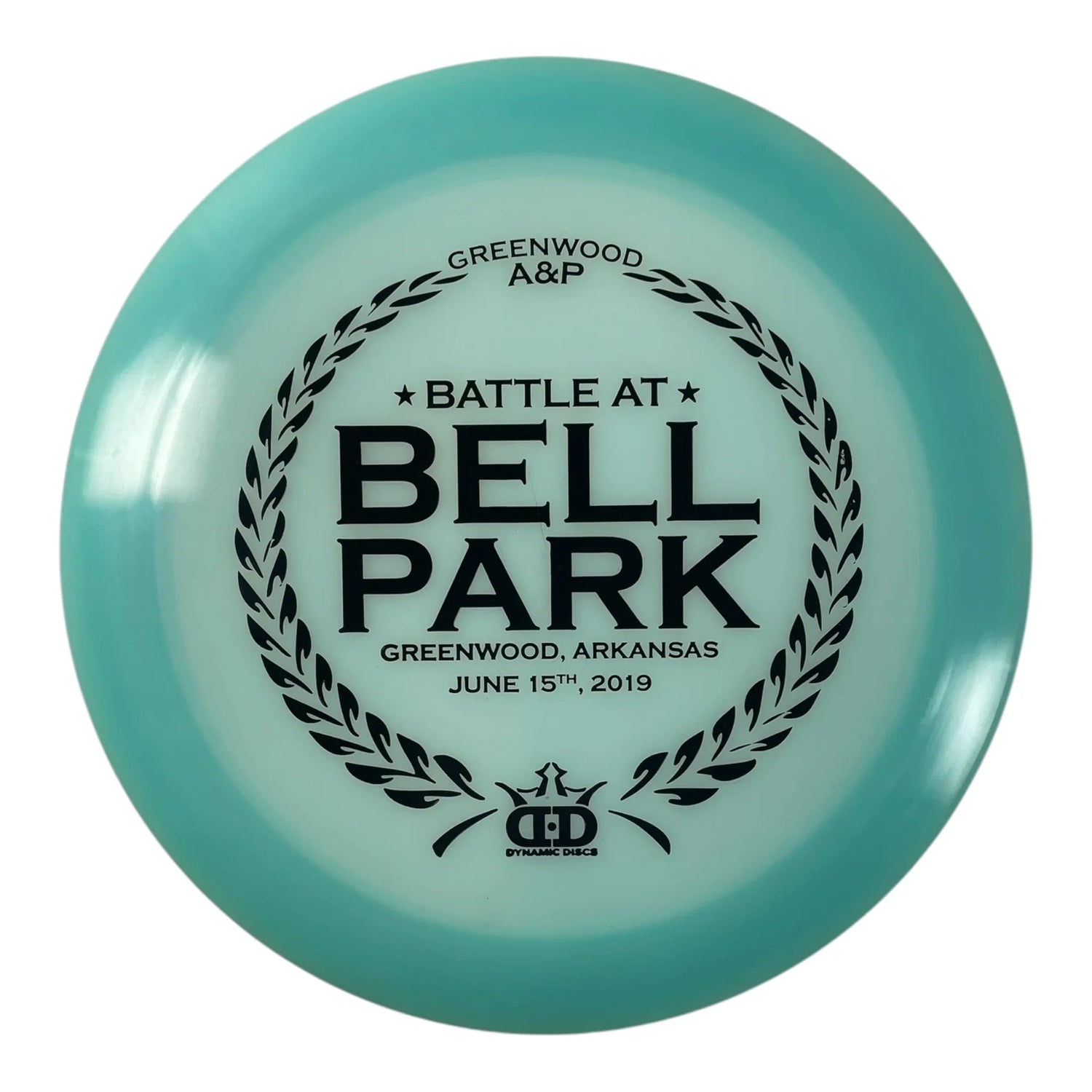 Dynamic Discs Defender | Lucid | Blue/Black 172g (2019 Battle at Bell Park) Disc Golf