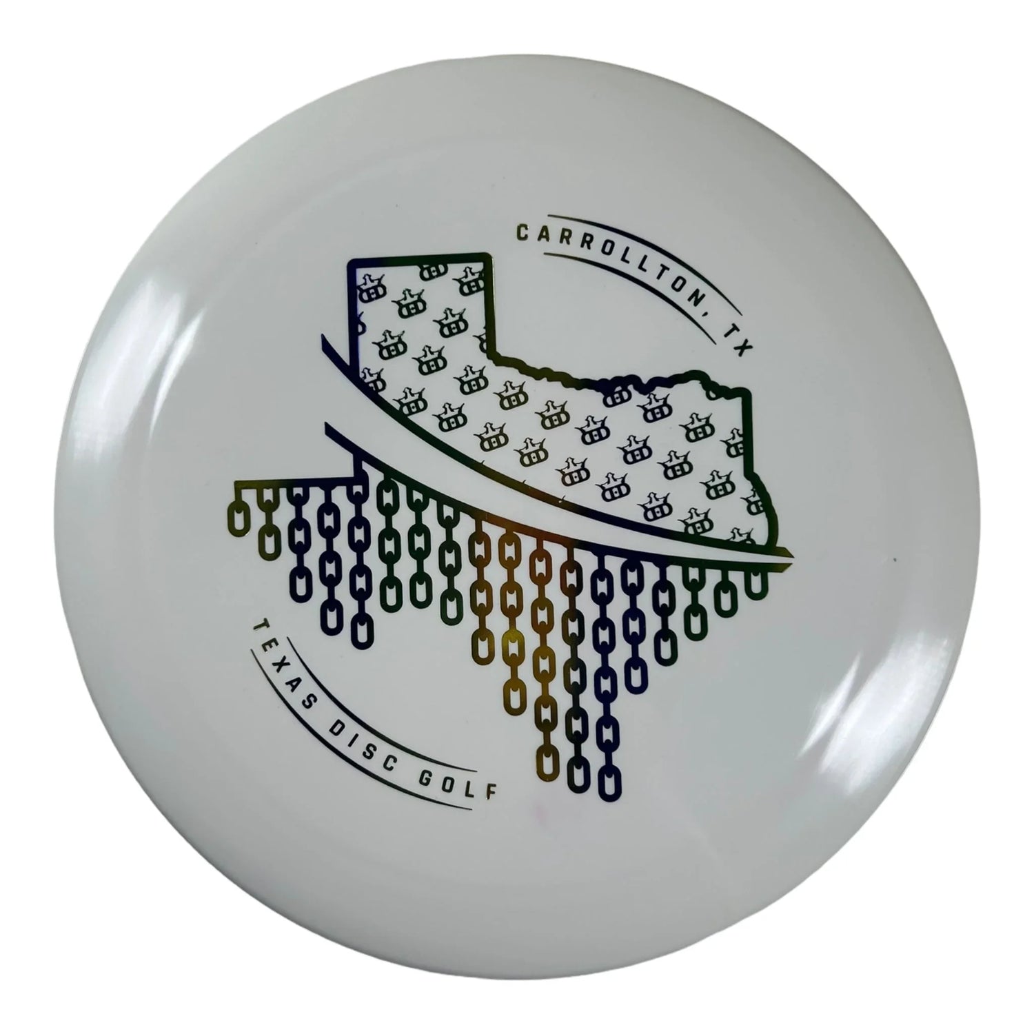 Dynamic Discs Defender | Fuzion | White/Multi 173g (Used Like New) Disc Golf