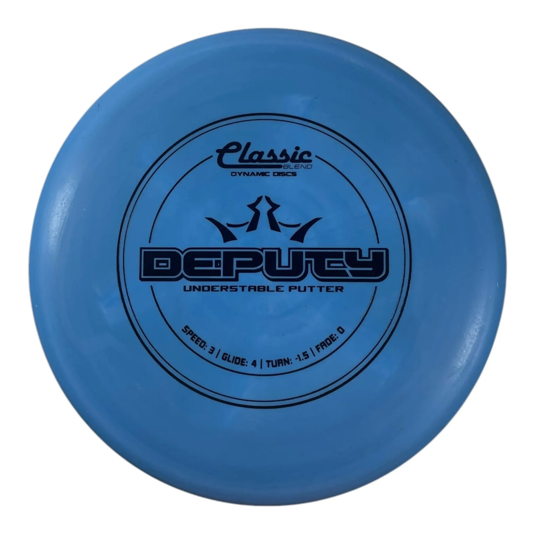 Dynamic Discs Deputy | Classic Blend | Blue/Black 173g Disc Golf