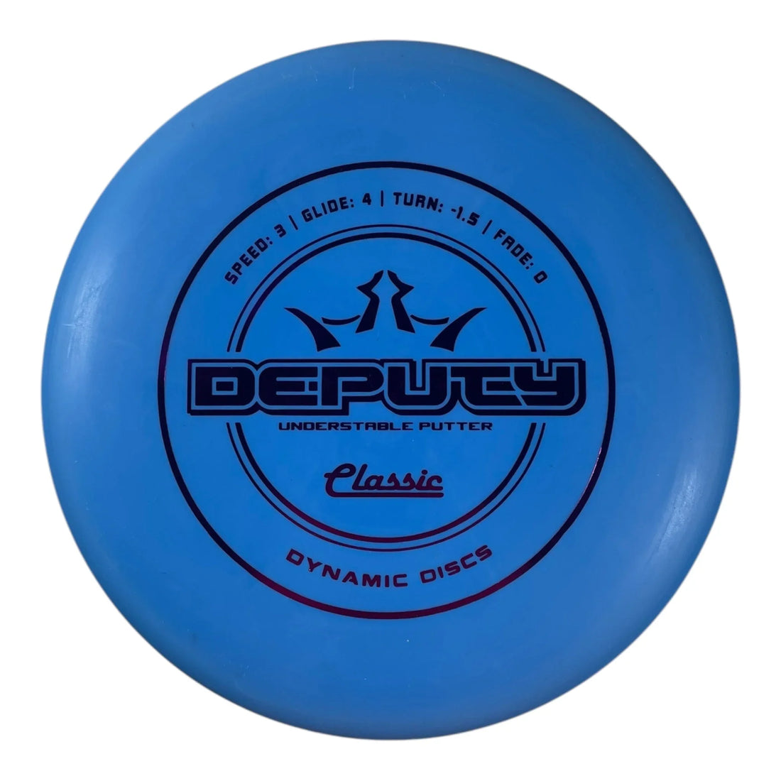 Dynamic Discs Deputy | Classic | Blue/Pink 173g Disc Golf