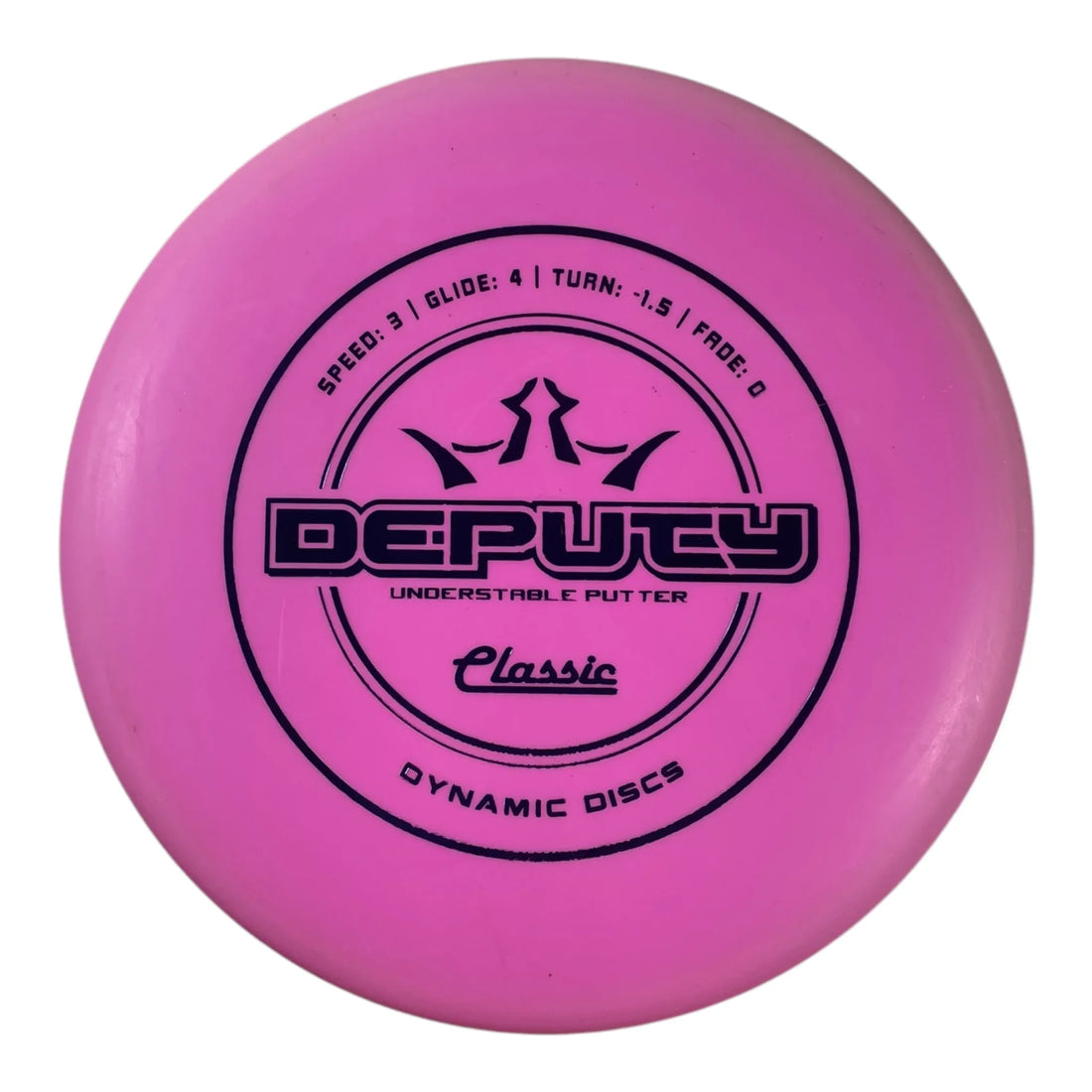 Dynamic Discs Deputy | Classic | Pink/Blue 173g Disc Golf