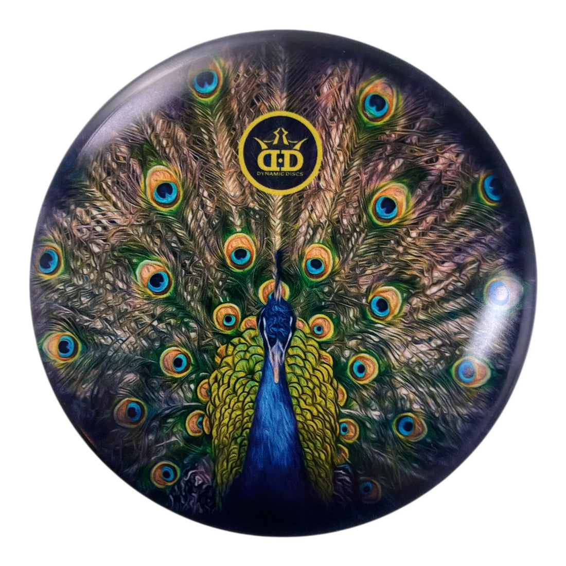 Dynamic Discs Dynamic Discs Judge Mini Marker Disc | DyeMax | Peacock Disc Golf