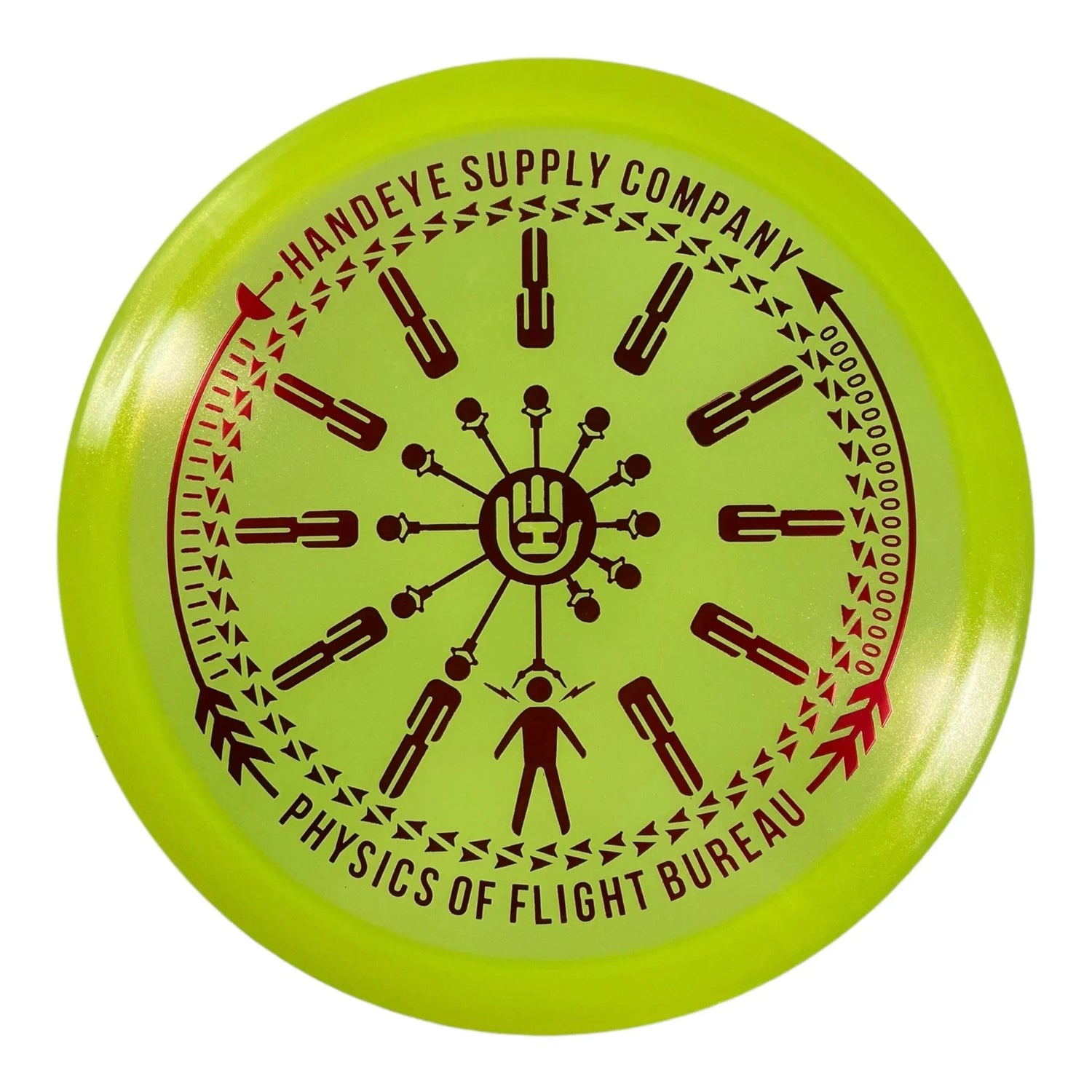 Dynamic Discs EMAC Truth | Lucid Ice Glimmer | Green/Red 178g Disc Golf